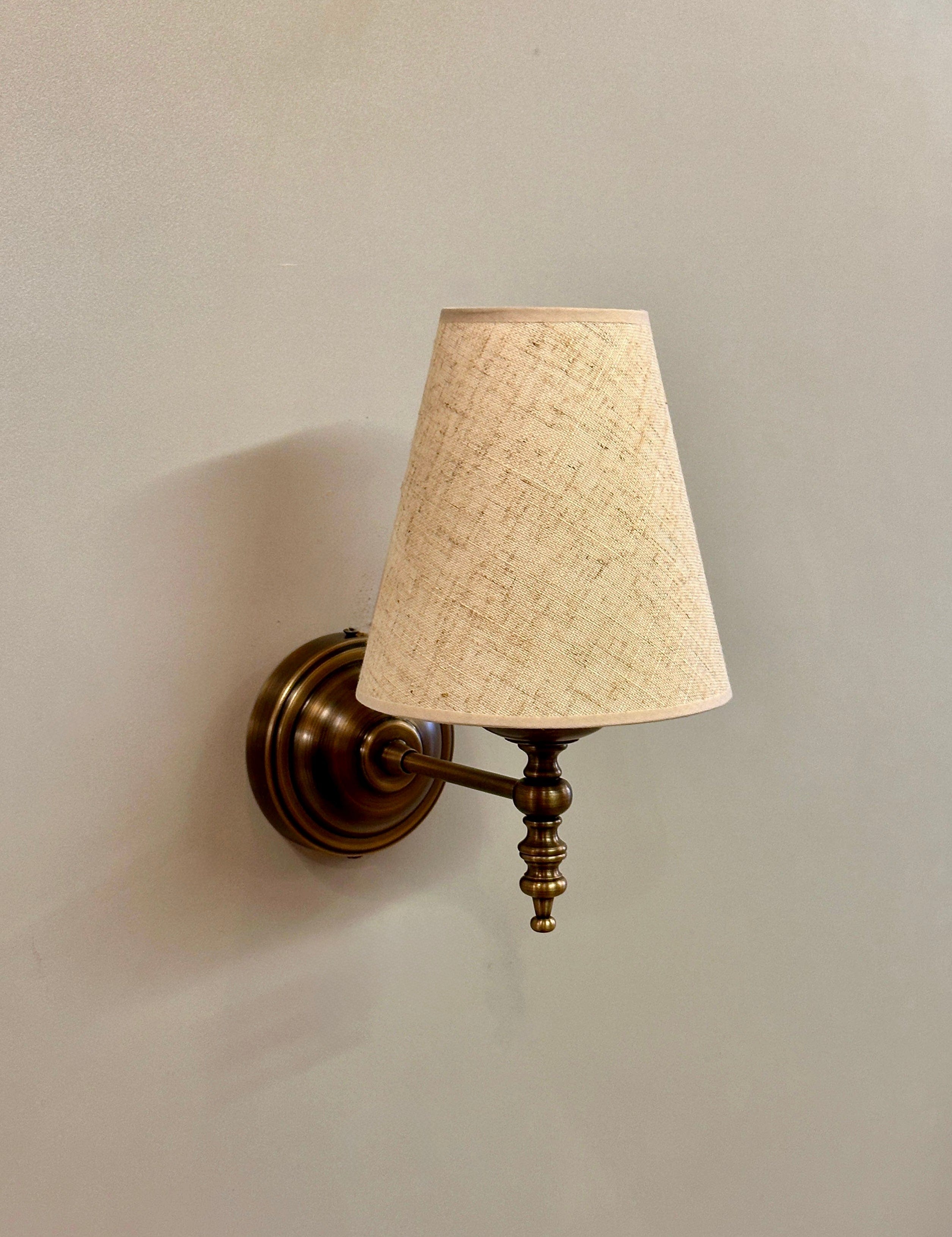 Arel Lighting ORAN Brass Traditional Wall Sconce