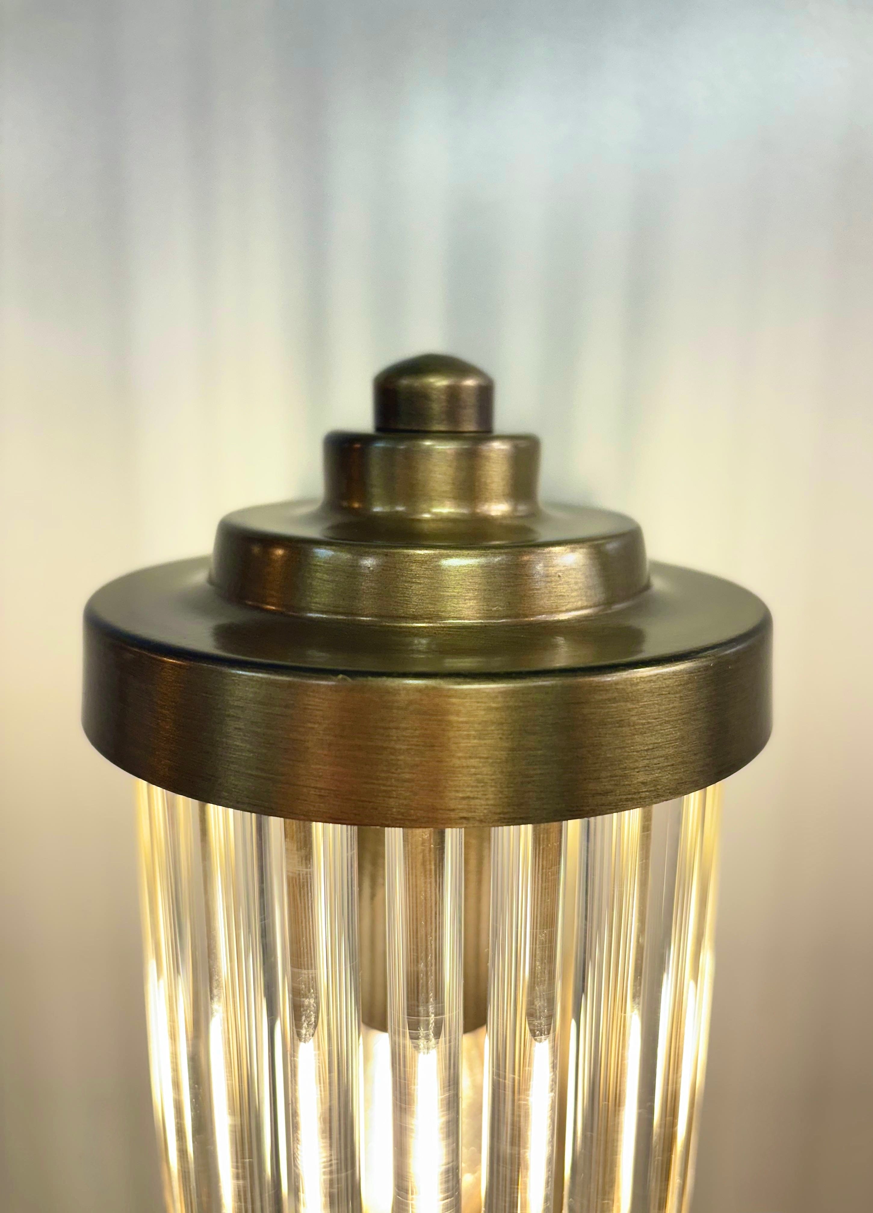 Arel Lighting POTA Handmade Art Deco Wall Sconce