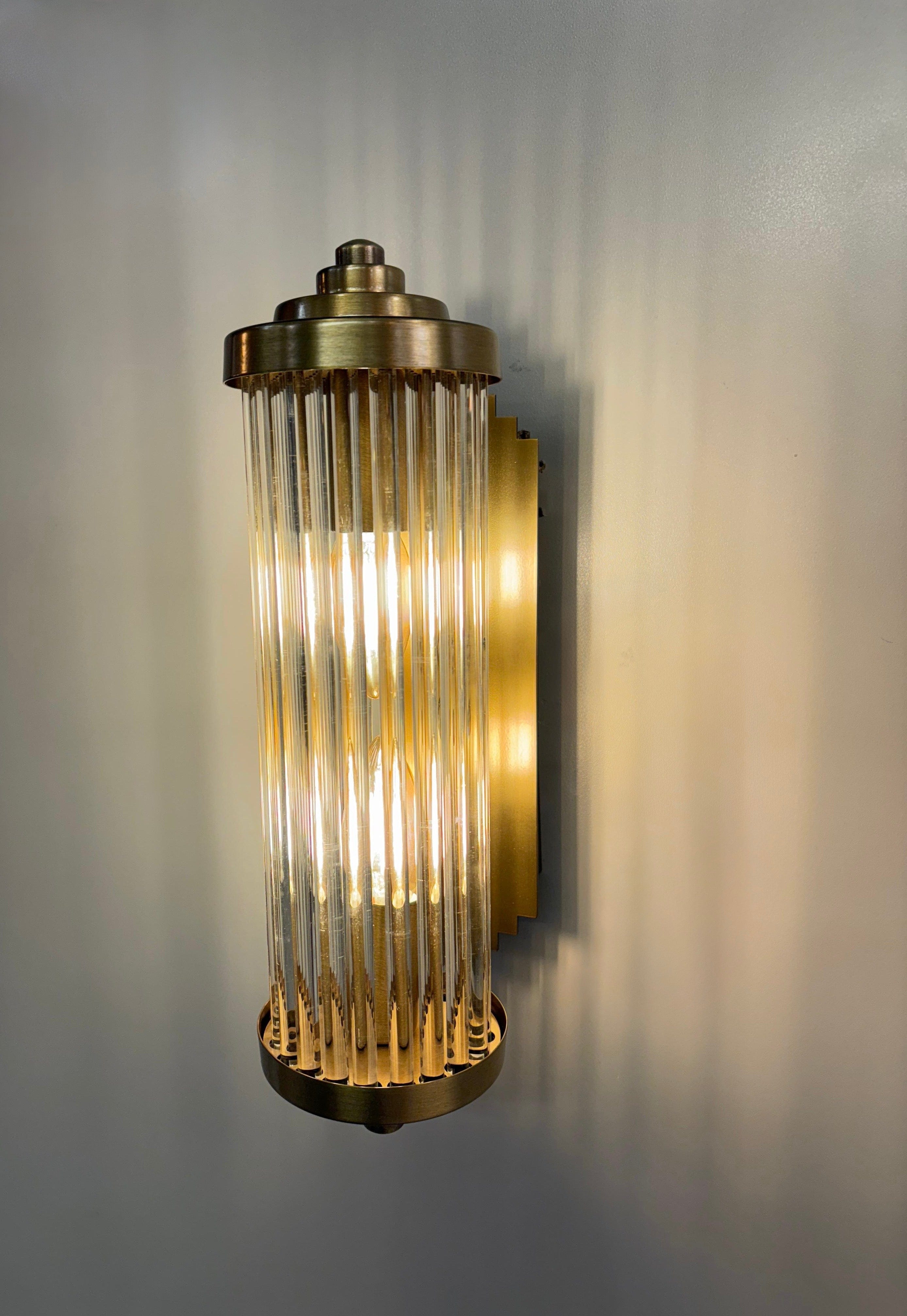 Arel Lighting POTA Handmade Art Deco Wall Sconce