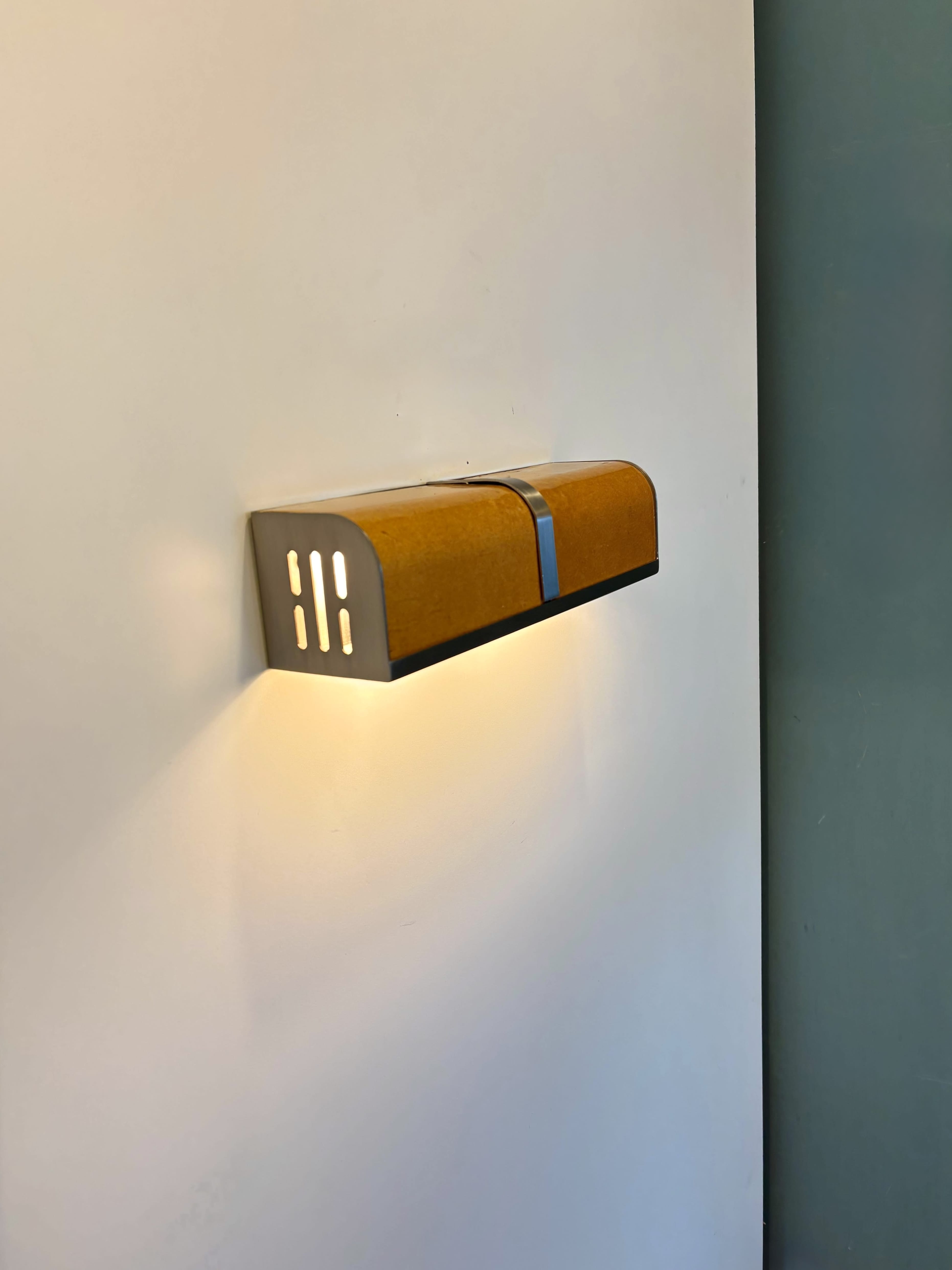 Arel Lighting PRAZZO Double Handmade Amber Ceramic Wall Sconce