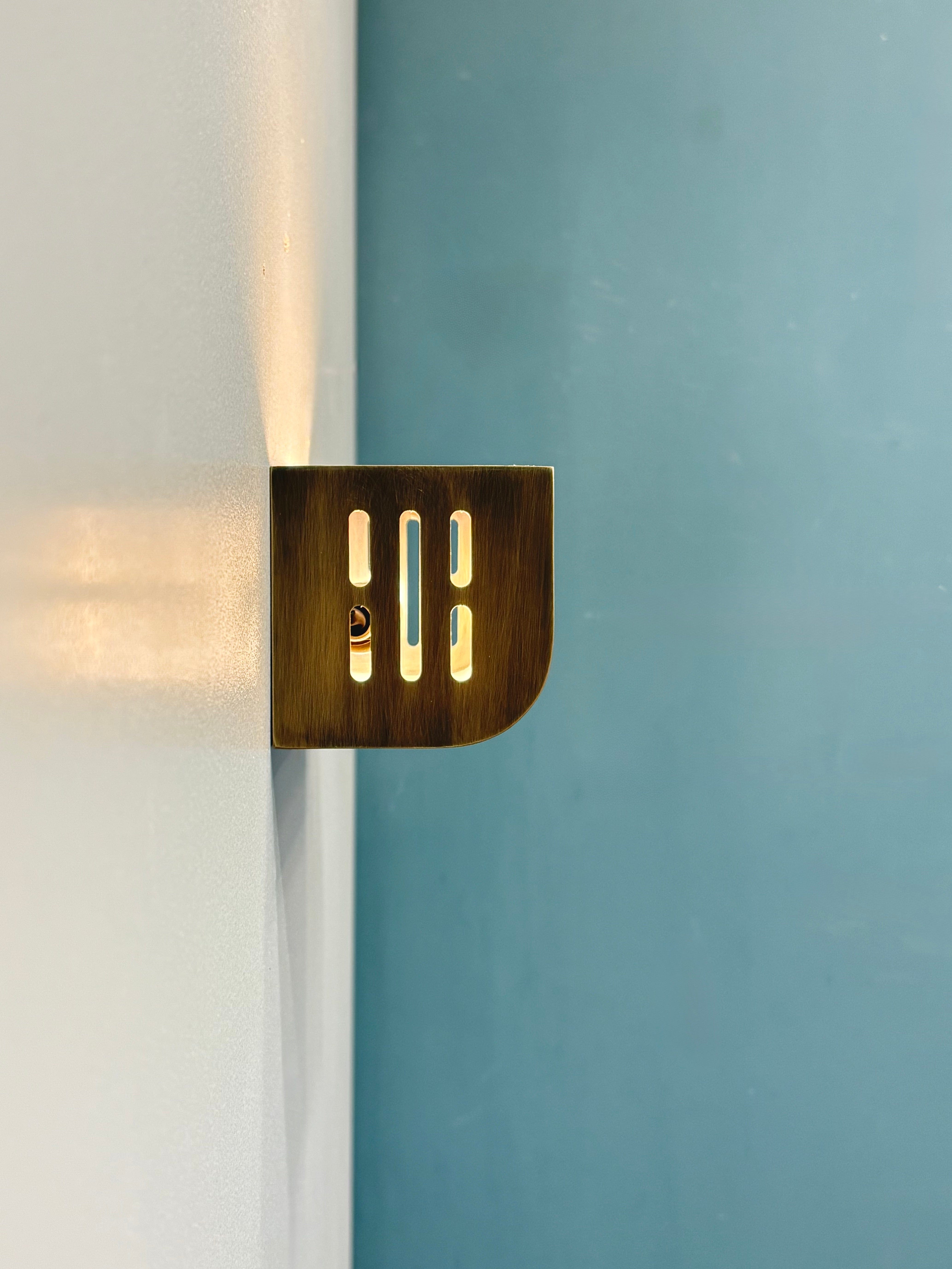 Arel Lighting PRAZZO Handmade Amber Ceramic Wall Sconce