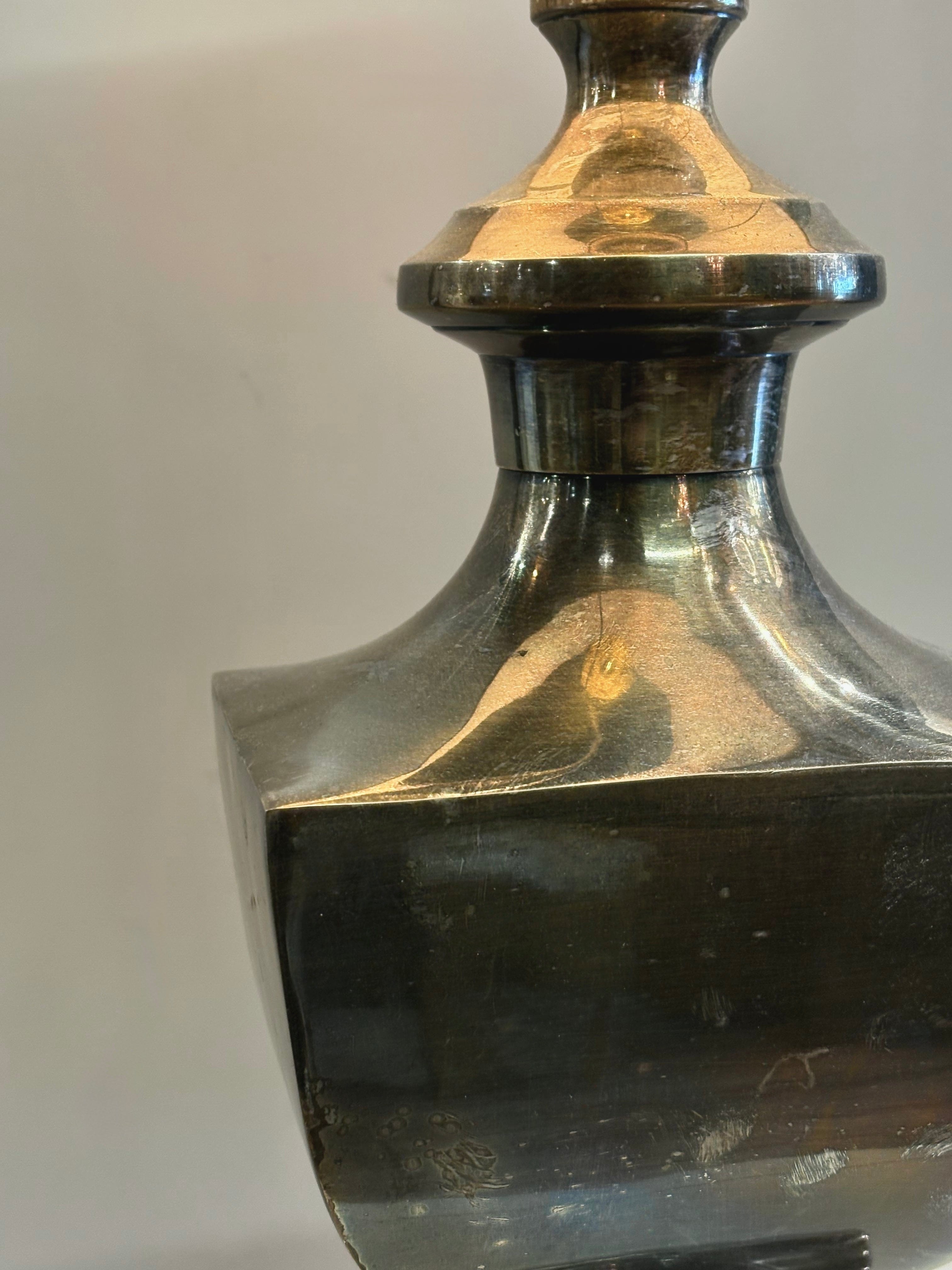 Arel Lighting RIBERA Brass Table Lamp