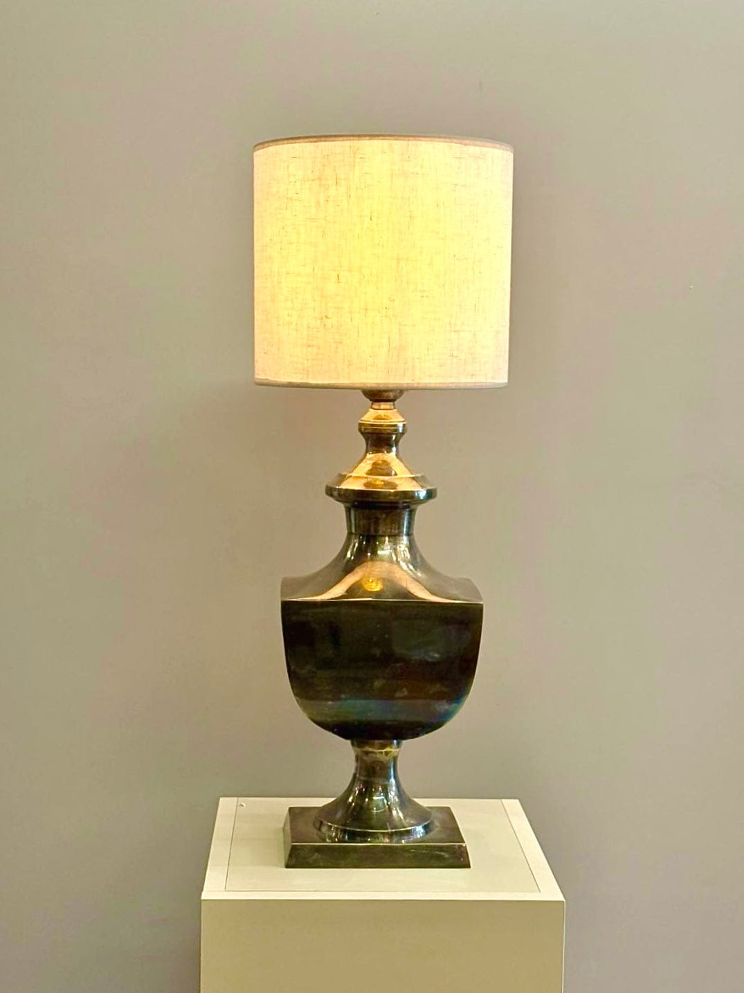 Arel Lighting RIBERA Brass Table Lamp
