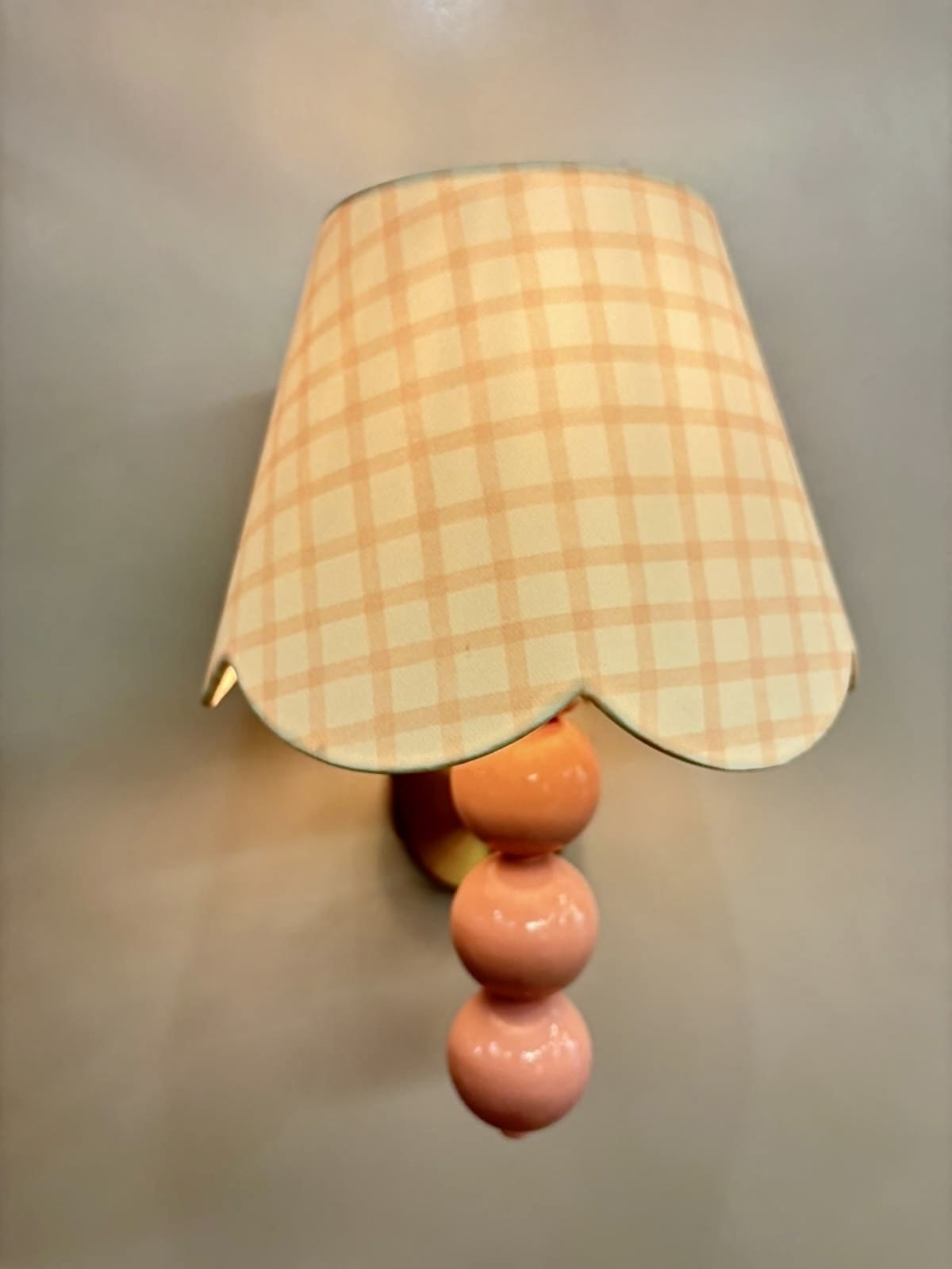 Arel Lighting TRABIA Pink Wall Sconce