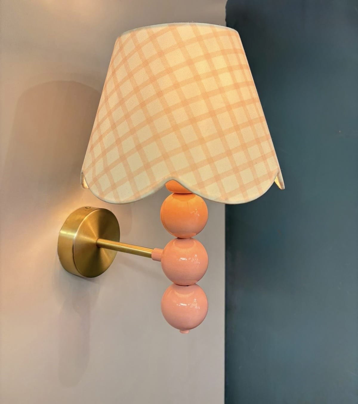 Arel Lighting TRABIA Pink Wall Sconce
