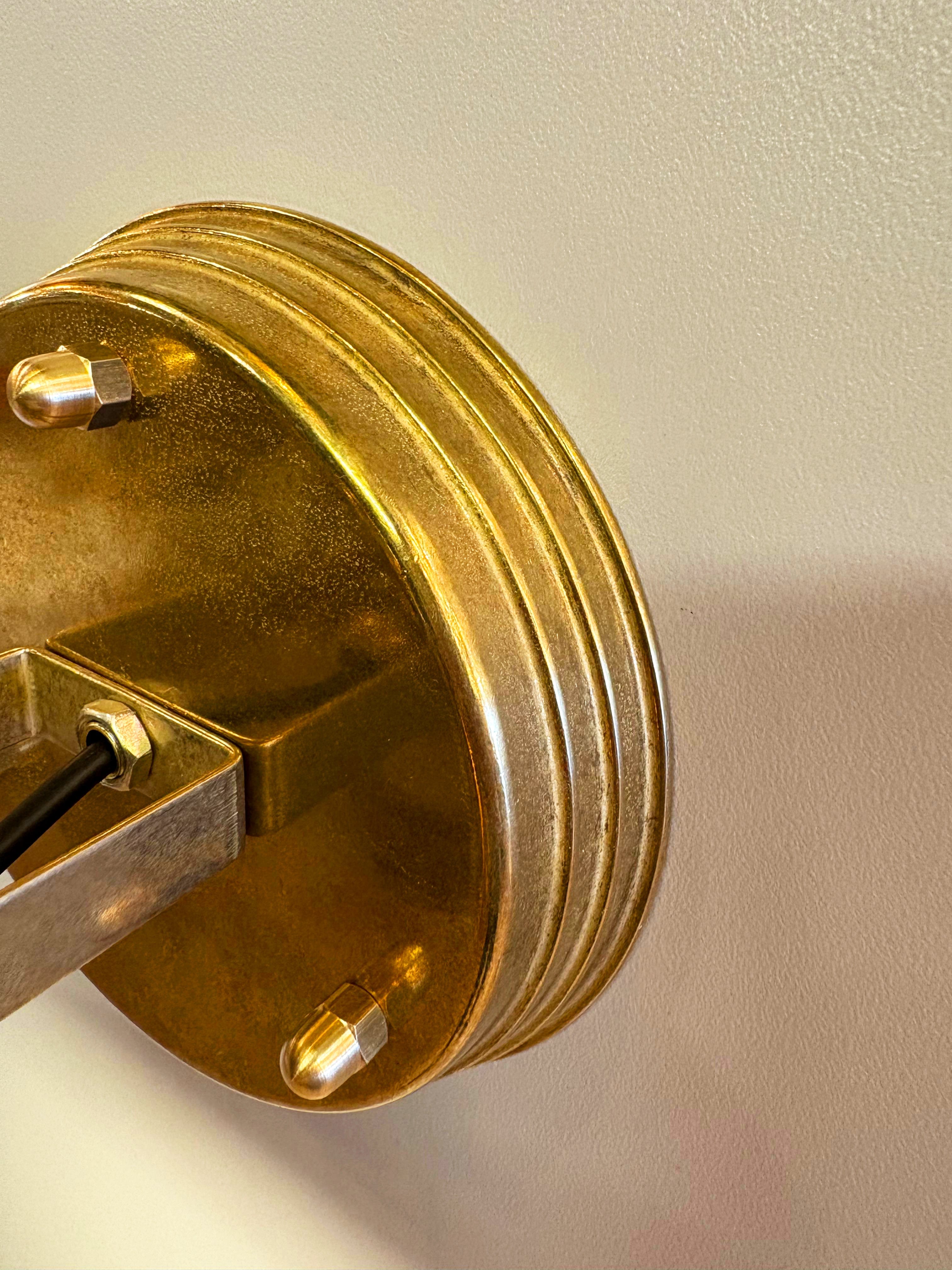 Arel Lighting TRAIAN Outdoor Brass Casting Wall Sconce