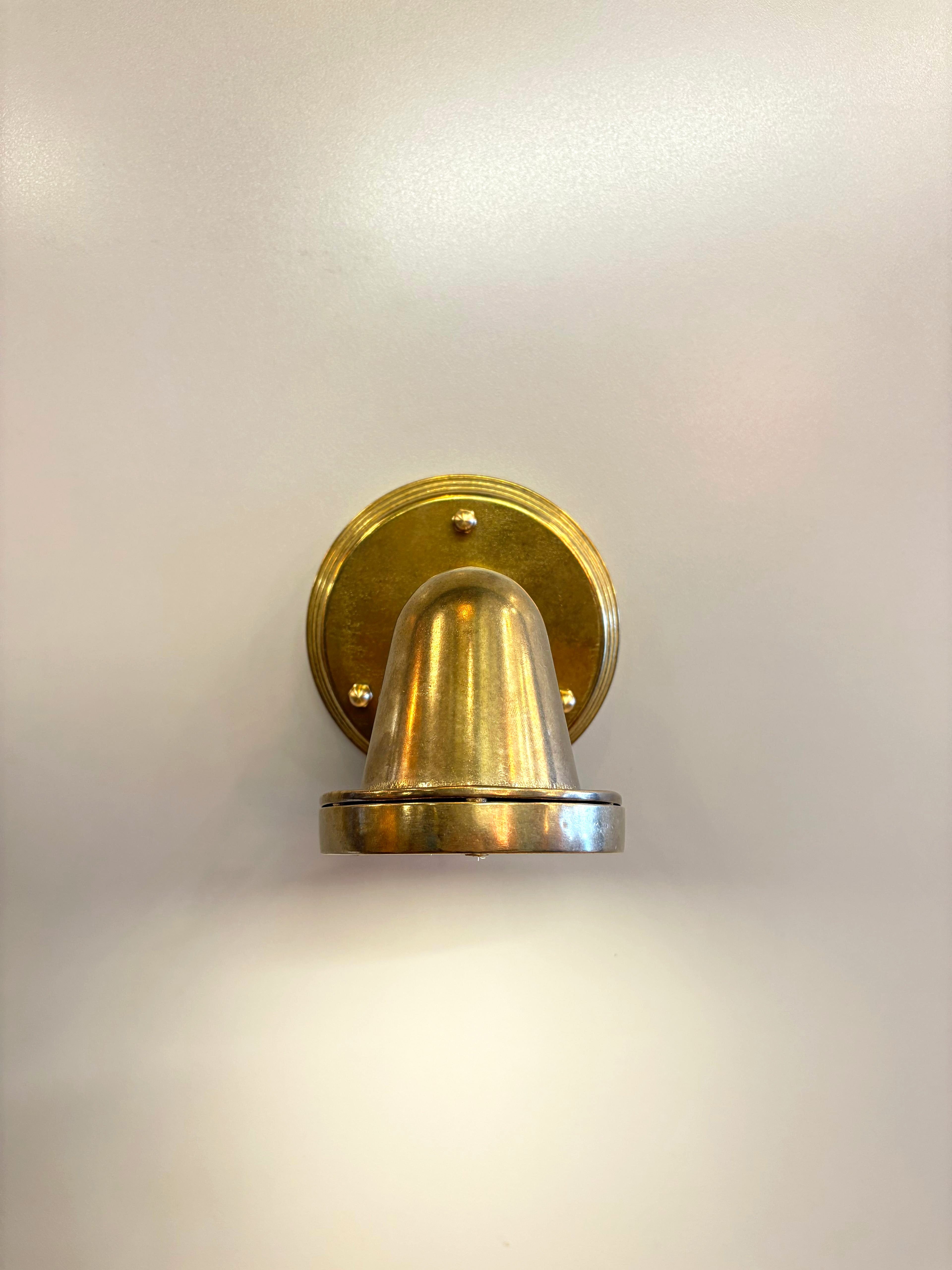 Arel Lighting TRAIAN Outdoor Brass Casting Wall Sconce