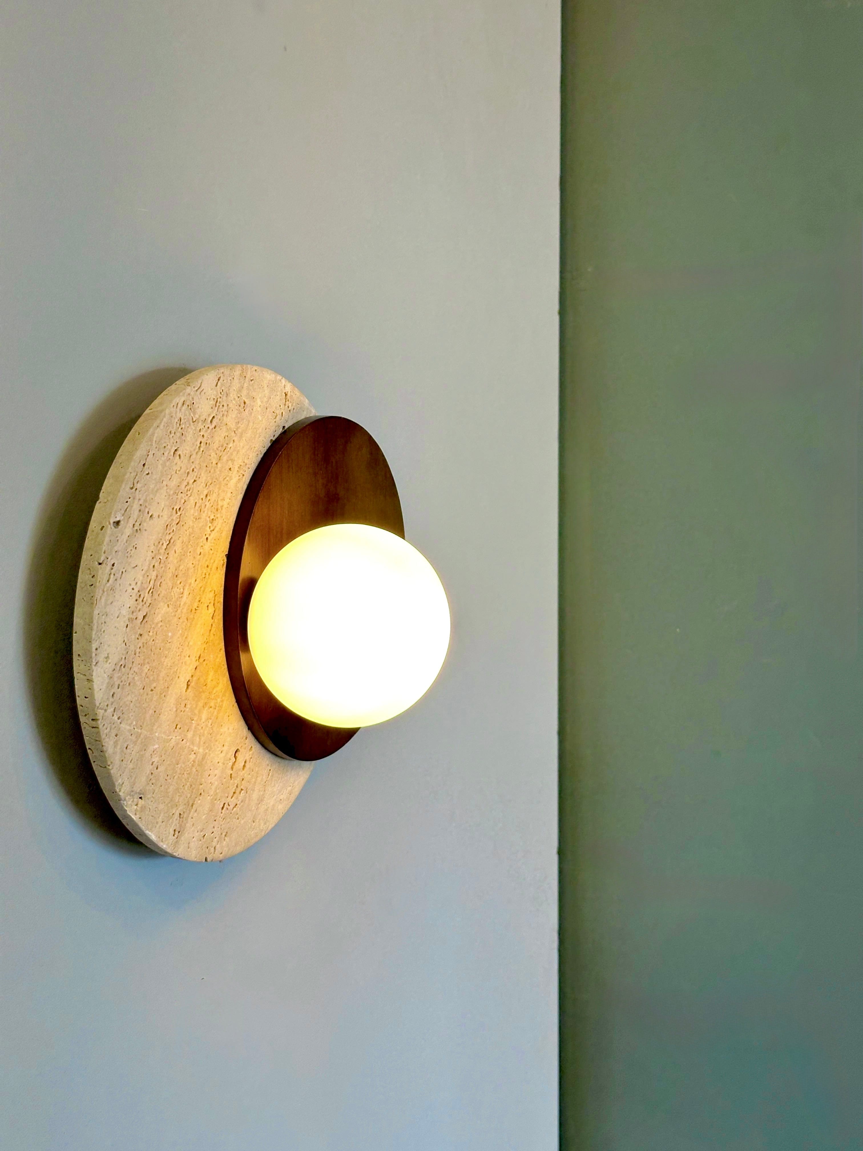 Arel Lighting VRHNIKA TRAVERTINE Sconce