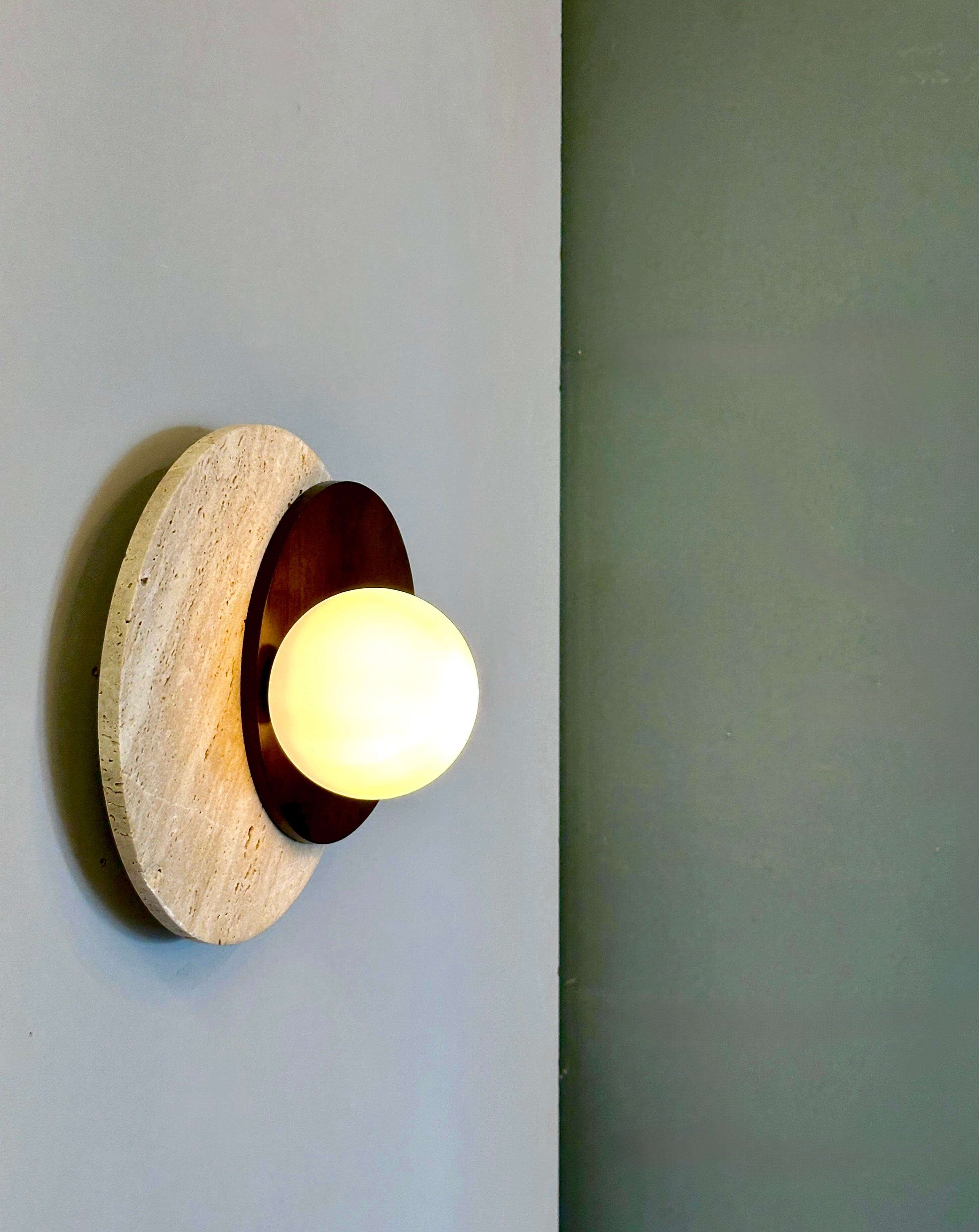 Arel Lighting VRHNIKA TRAVERTINE Sconce