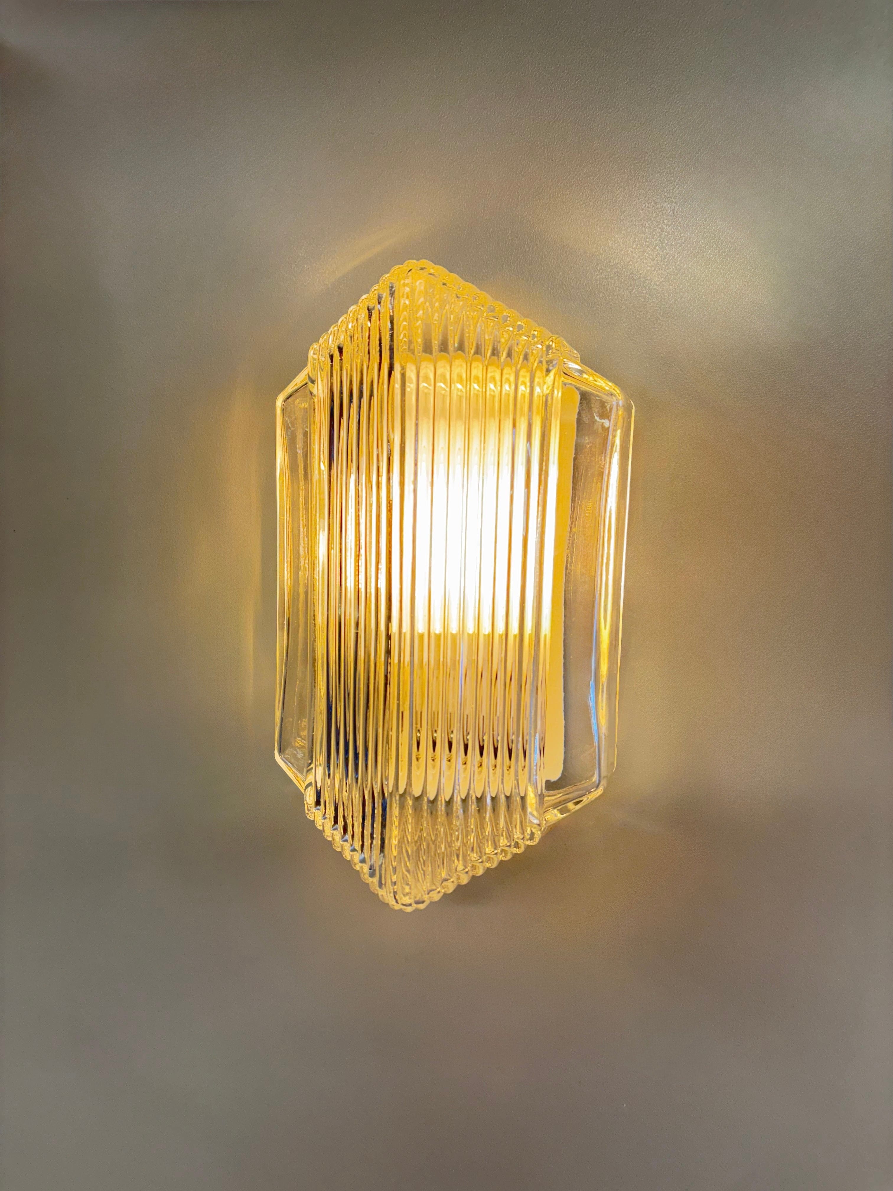 Arel Lighting White LASCARA Art Deco Outdoor Wall Sconce