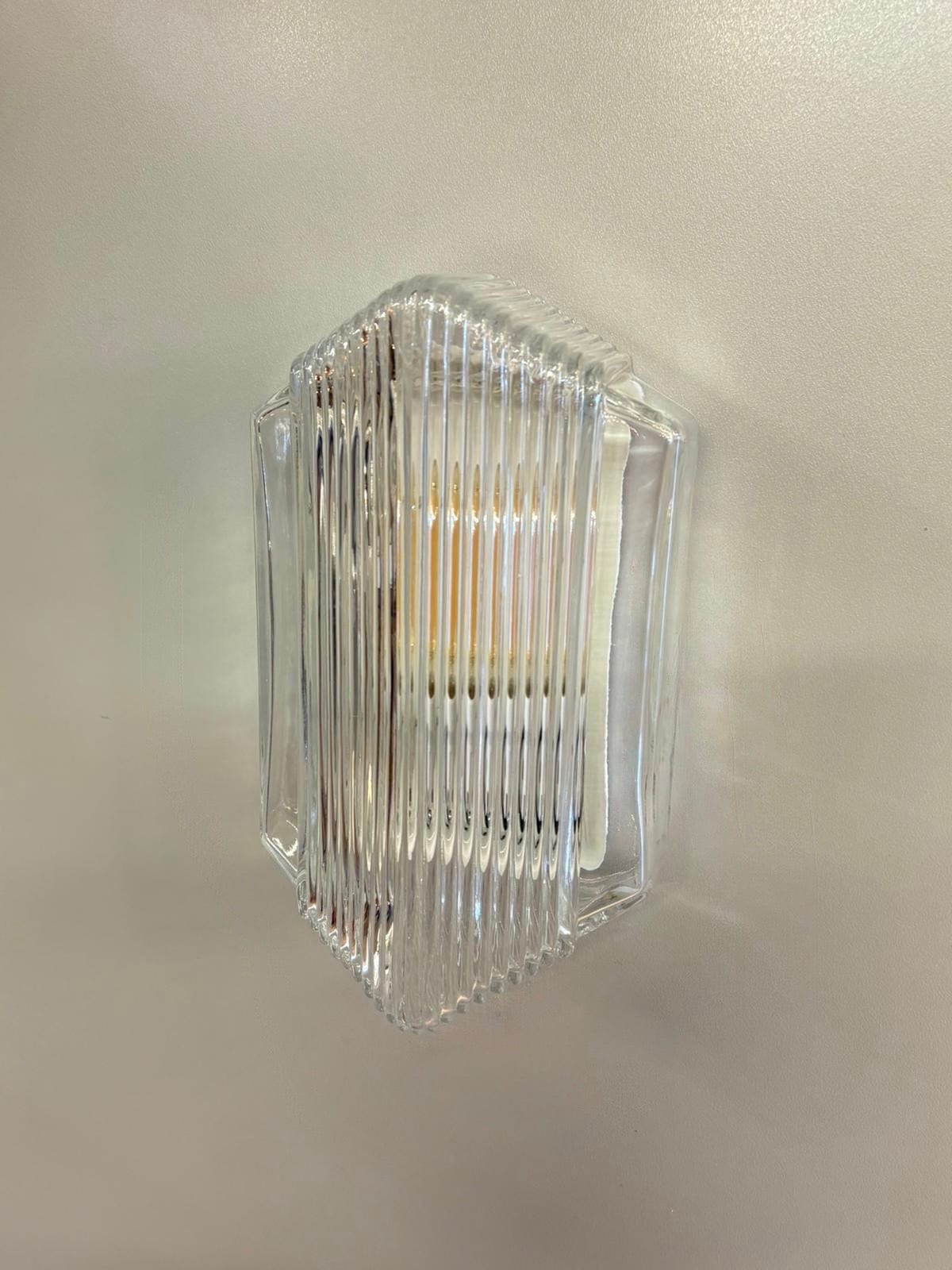 Arel Lighting White LASCARA Art Deco Outdoor Wall Sconce