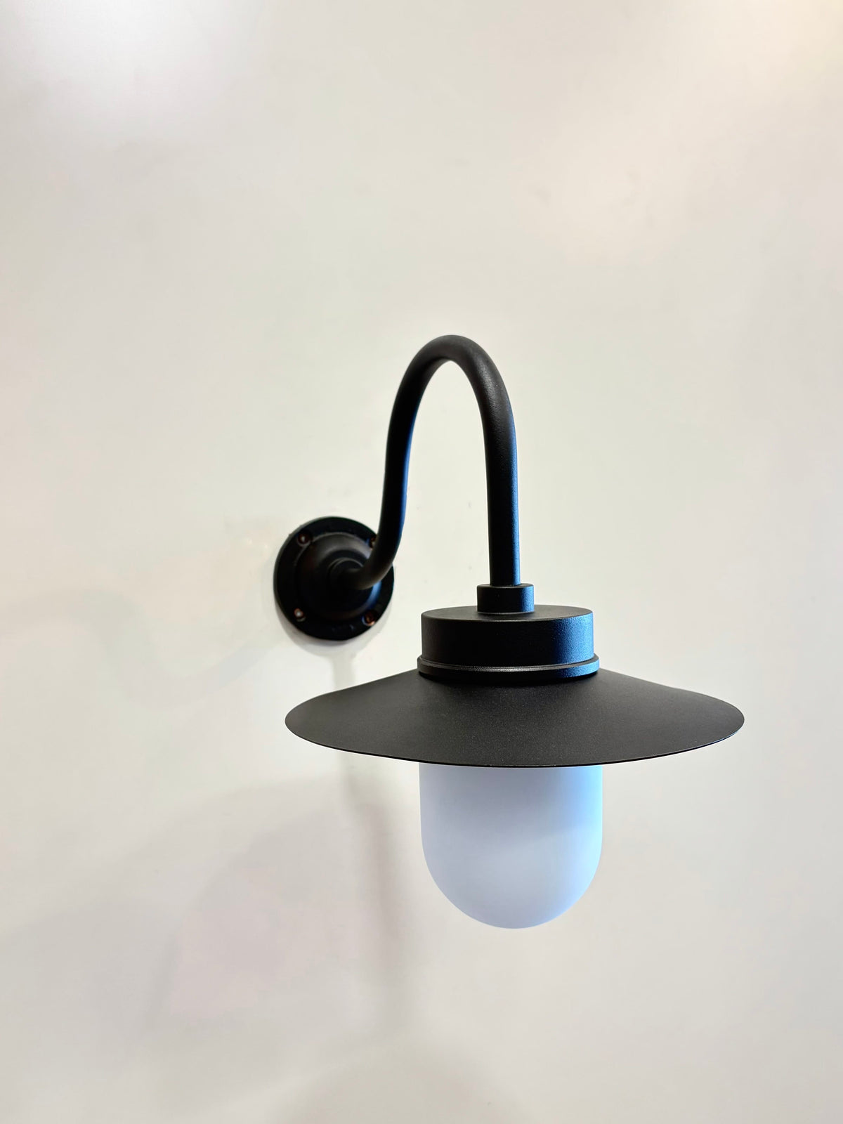 Arel Lighting With / Frosted LOTORP Nautical Glass Outdoor Wall Light