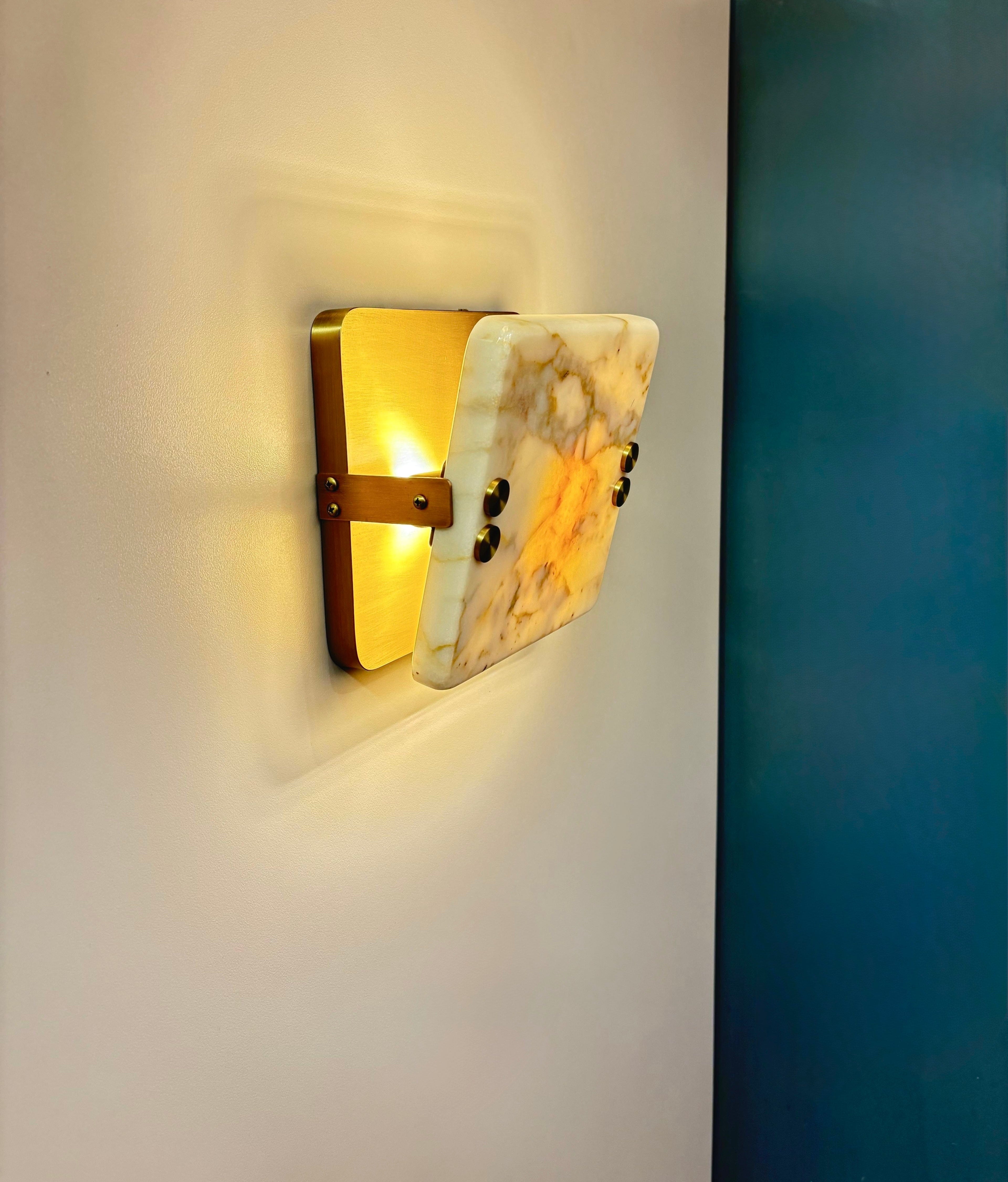Arel Lighting XARRE Marble Wall Sconce