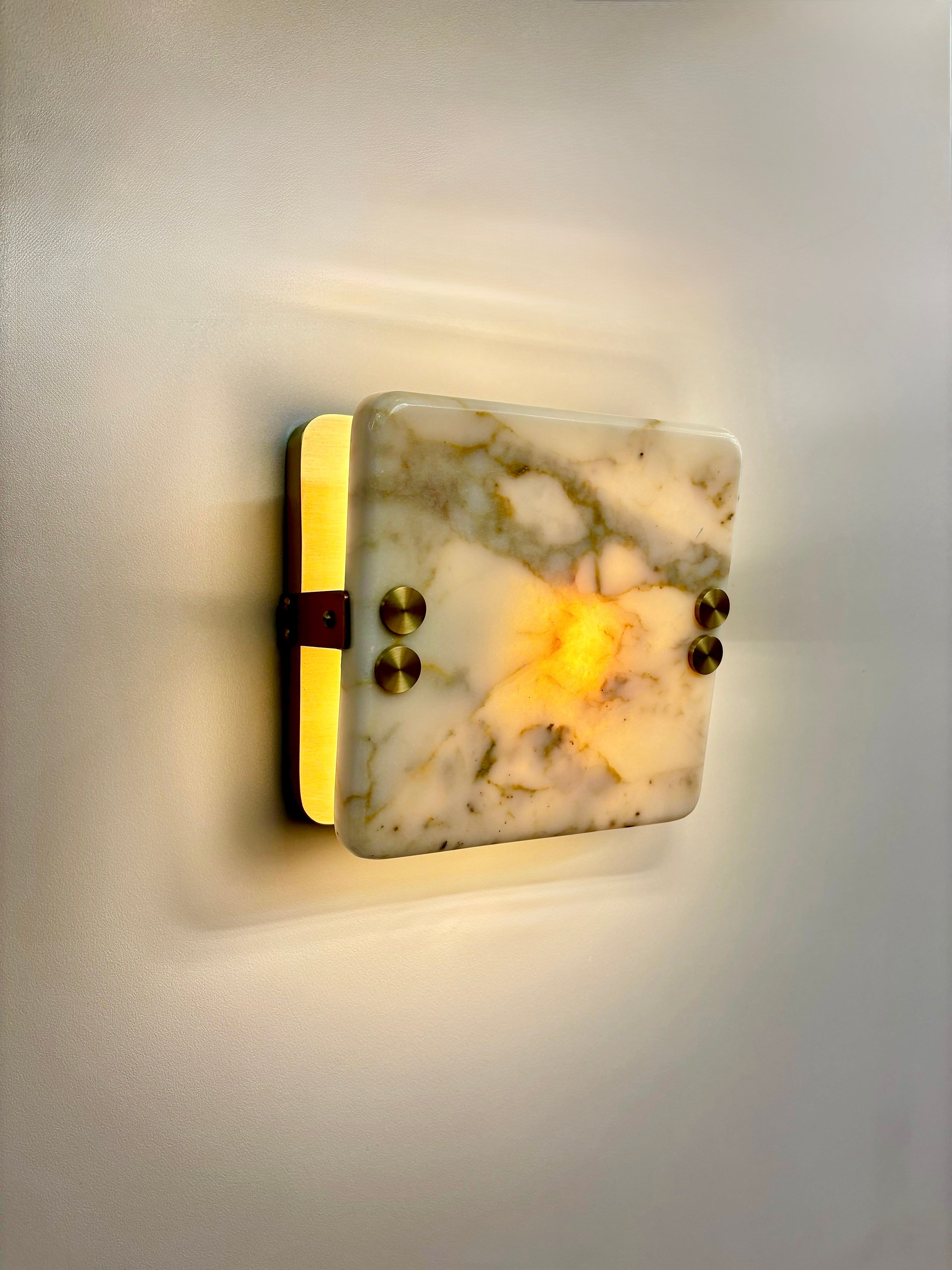 Arel Lighting XARRE Marble Wall Sconce