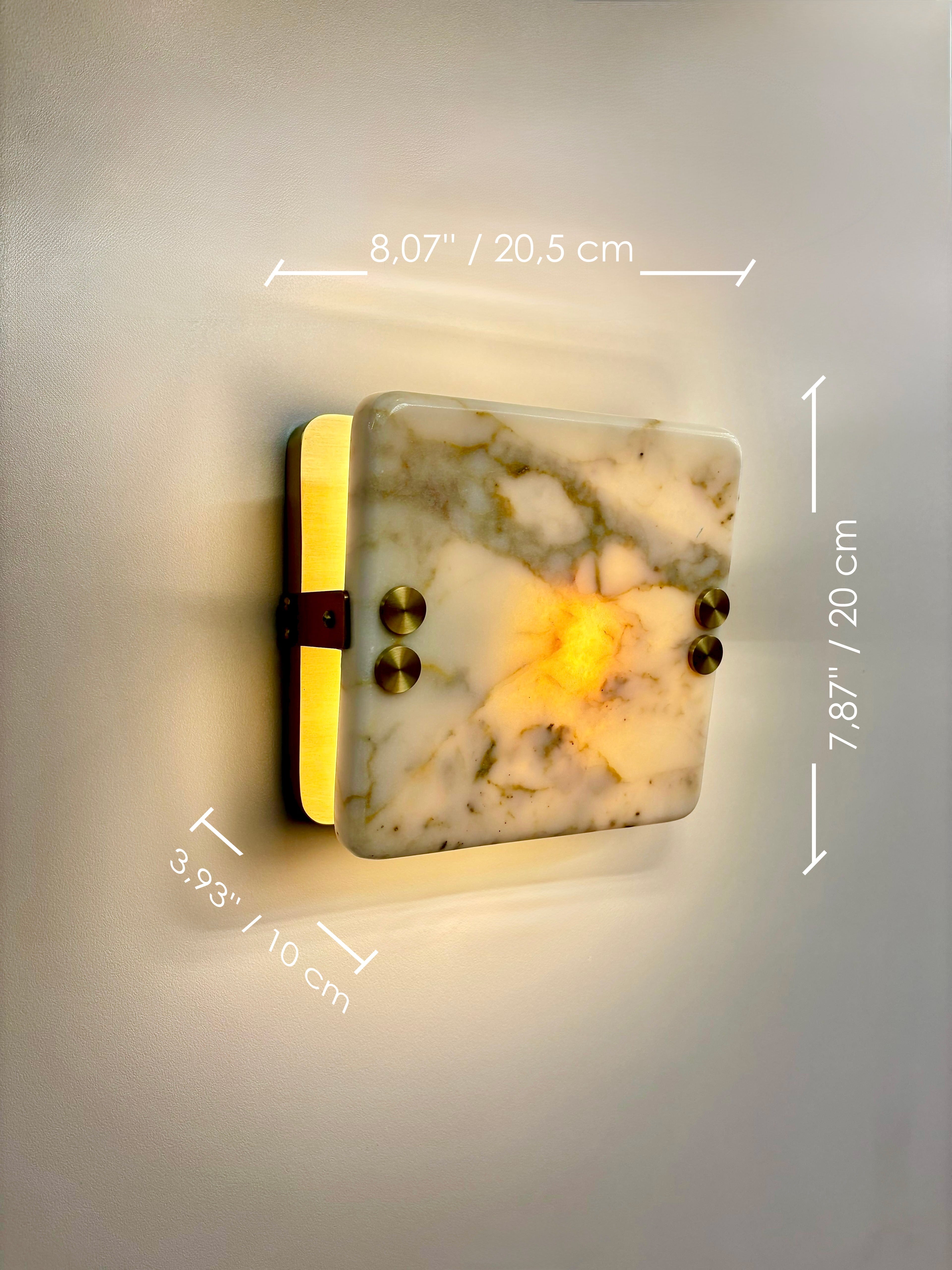 Arel Lighting XARRE Marble Wall Sconce