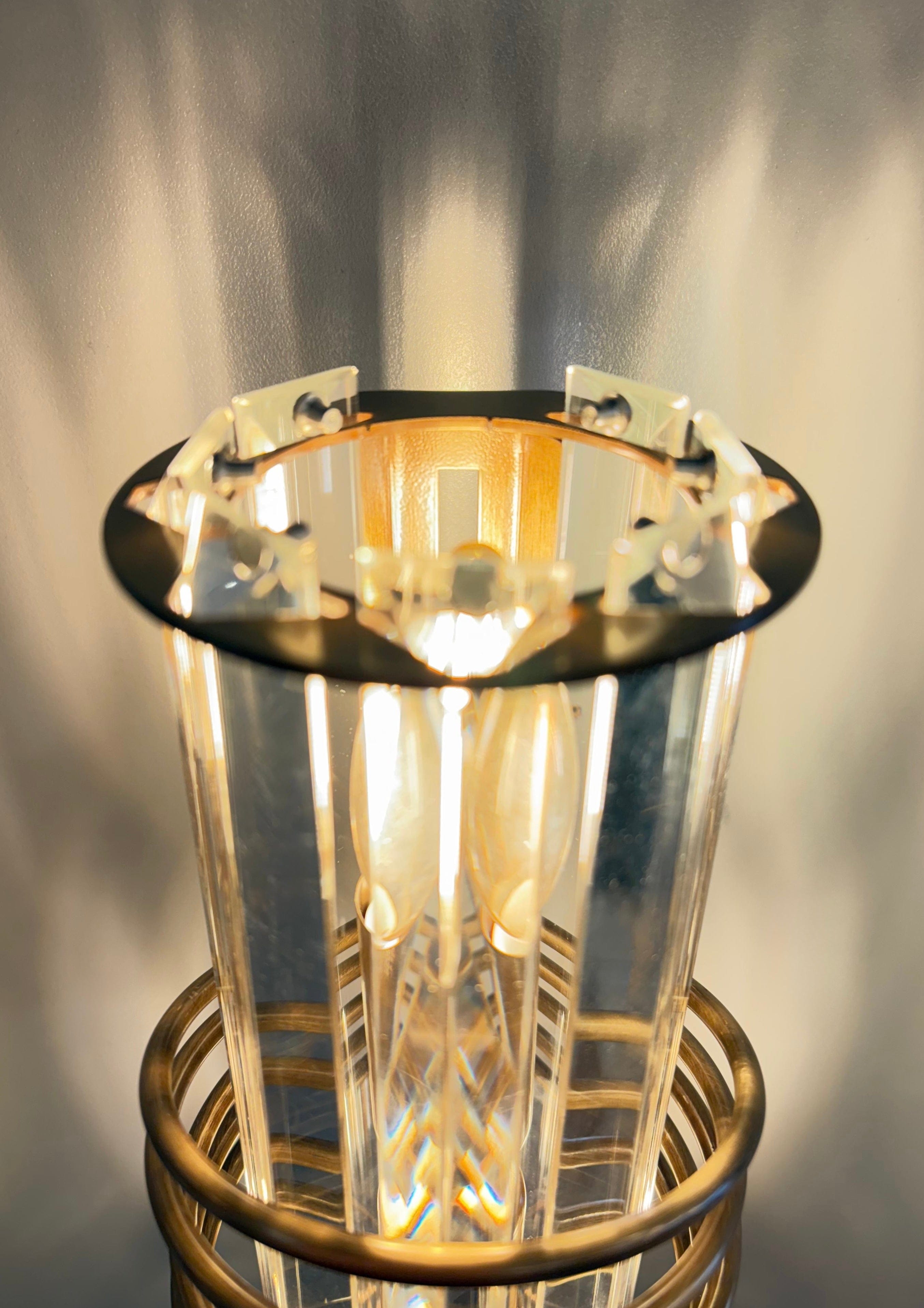 Arel Lighting ZANTE Handmade Art Deco Wall Sconce