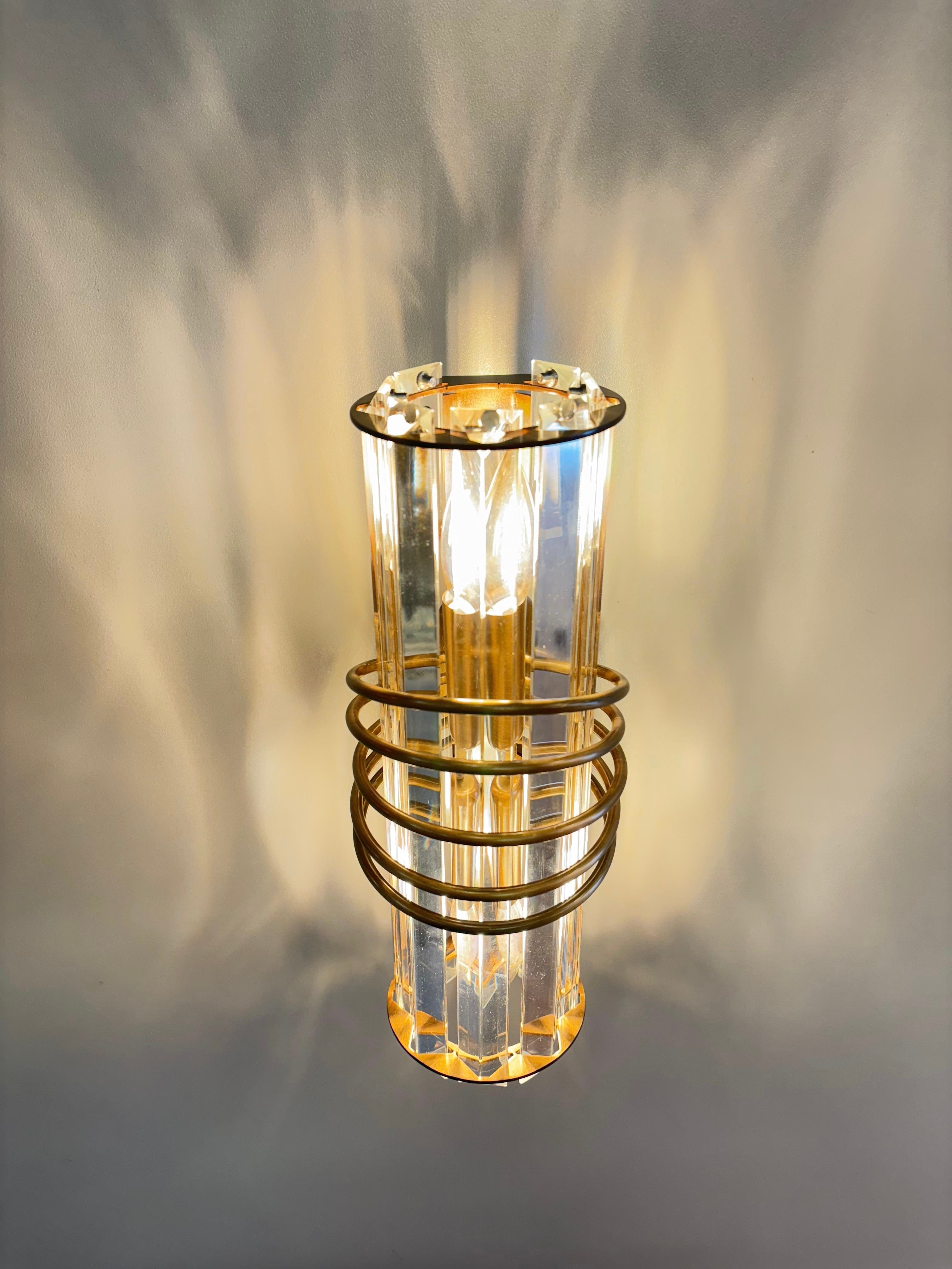 Arel Lighting ZANTE Handmade Art Deco Wall Sconce