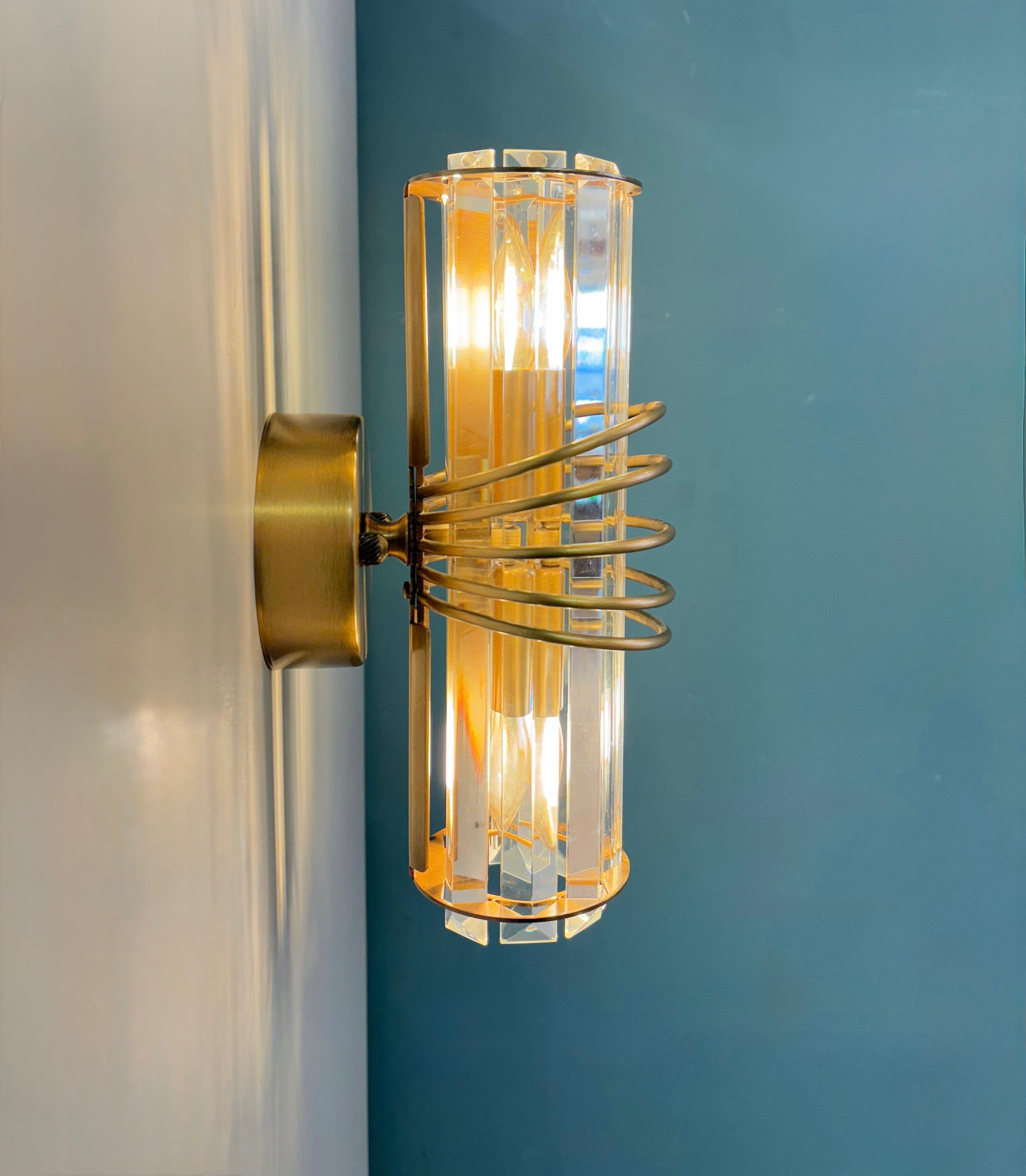 Arel Lighting ZANTE Handmade Art Deco Wall Sconce