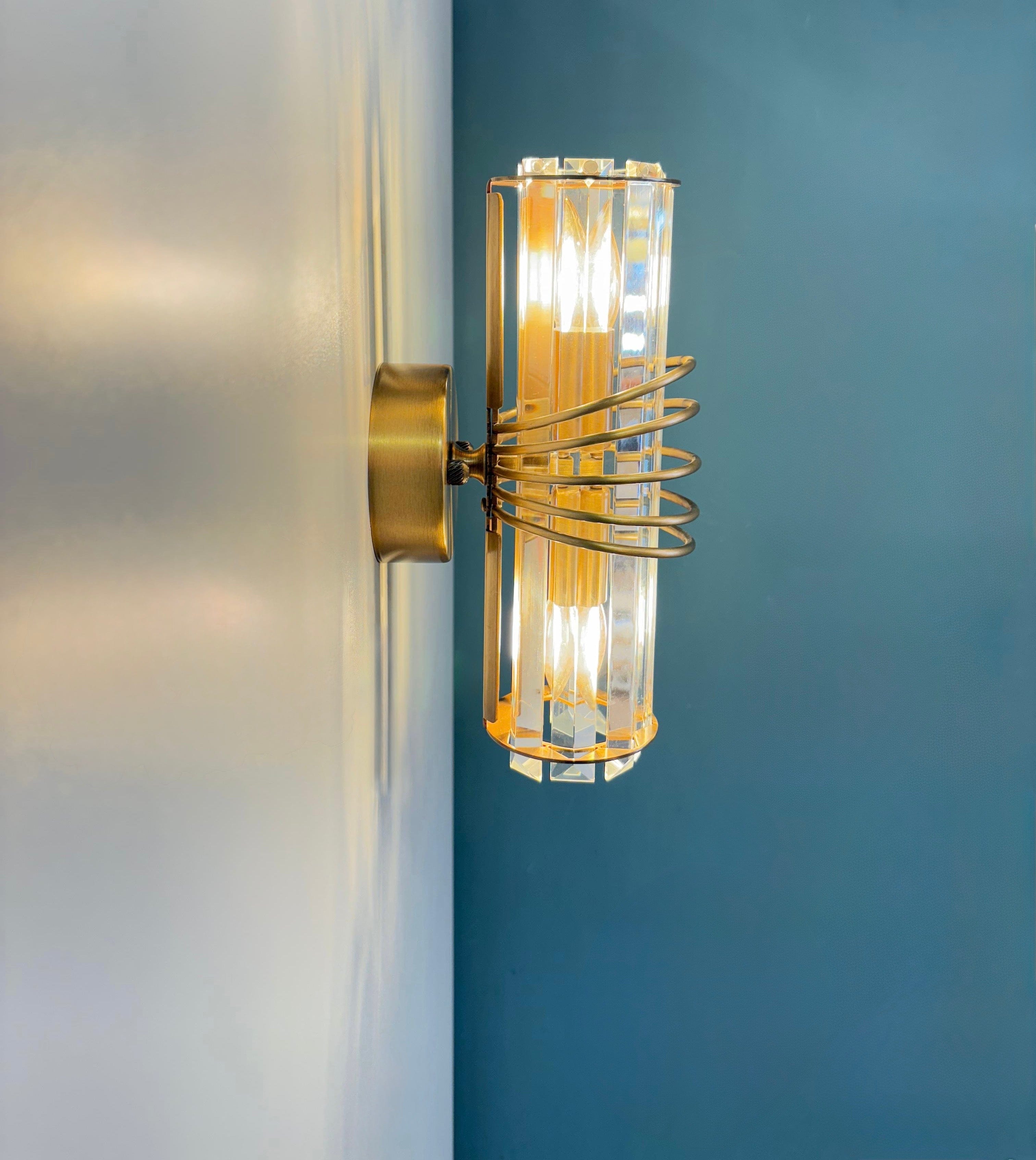 Arel Lighting ZANTE Handmade Art Deco Wall Sconce