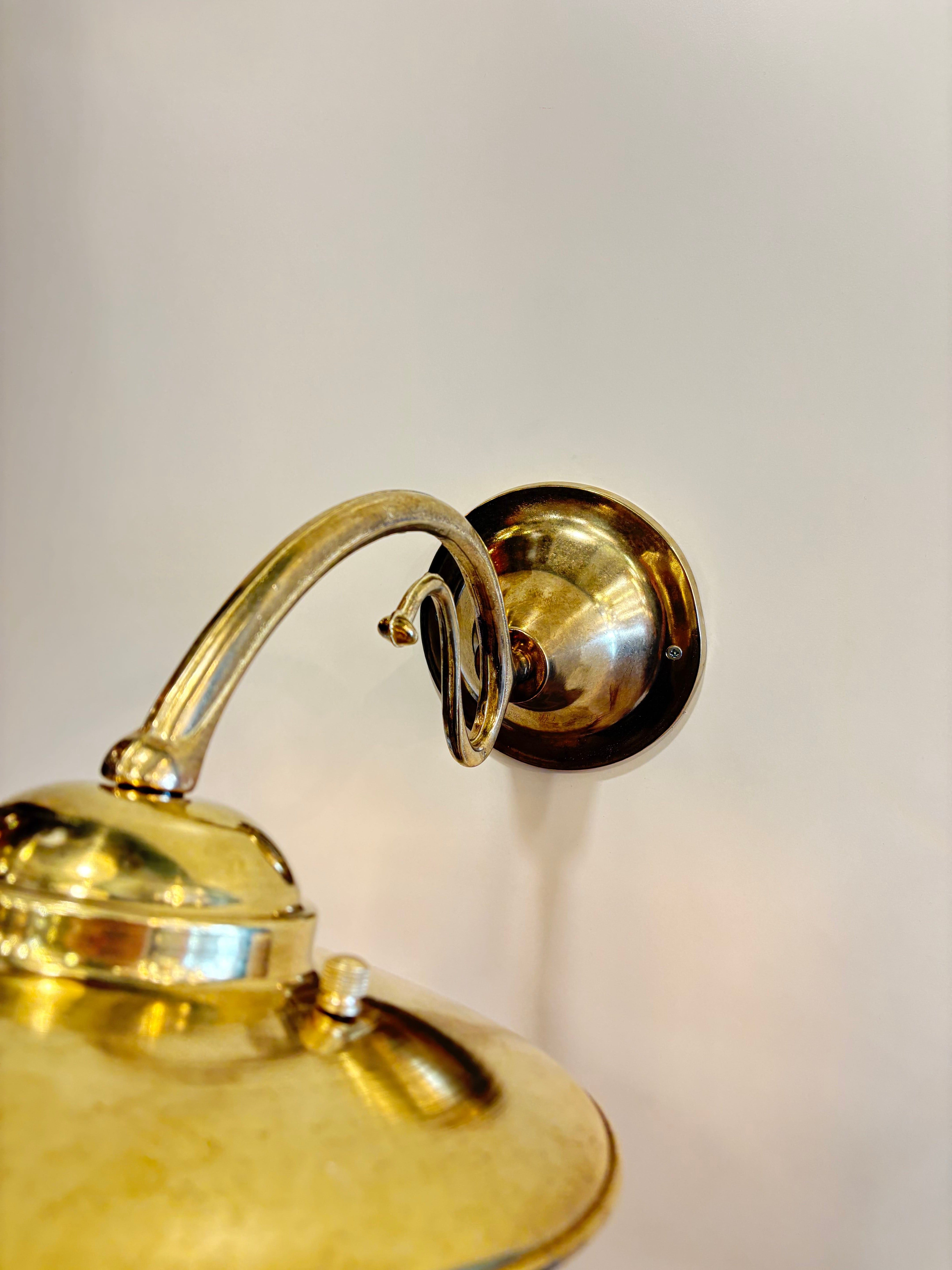 Arel Lighting ZUG Handmade Brass Nautical Wall Sconce