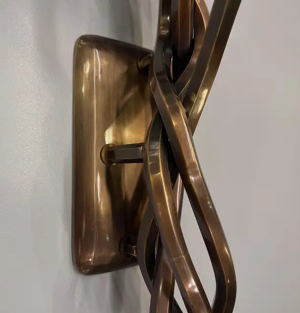 Macomer Brass Casting Wall Sconce