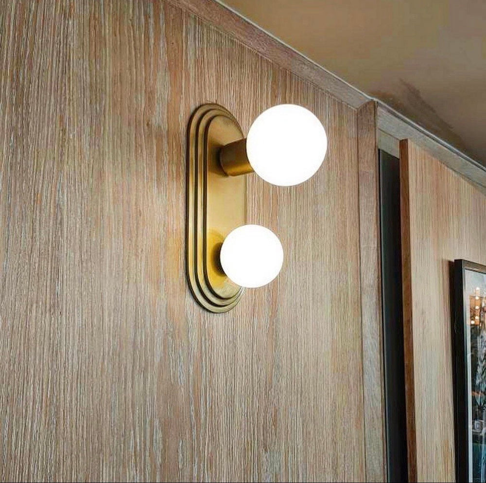 FRANQUE Art Deco Handmade Wall Sconce - Unique Lighting, Design Lighting, Vanity Lighting, Brass Casting Wall Light,