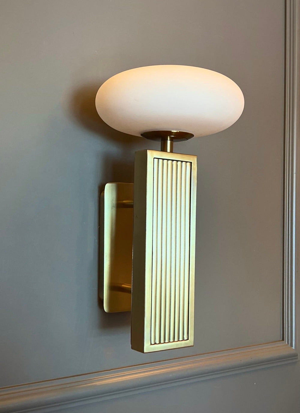 CAPRI Wall Sconce - Light Fixture, Wall Lighting, Wall Lamp, Wall Light , Bedside Light, Art Deco Lighting, Brass Lighting