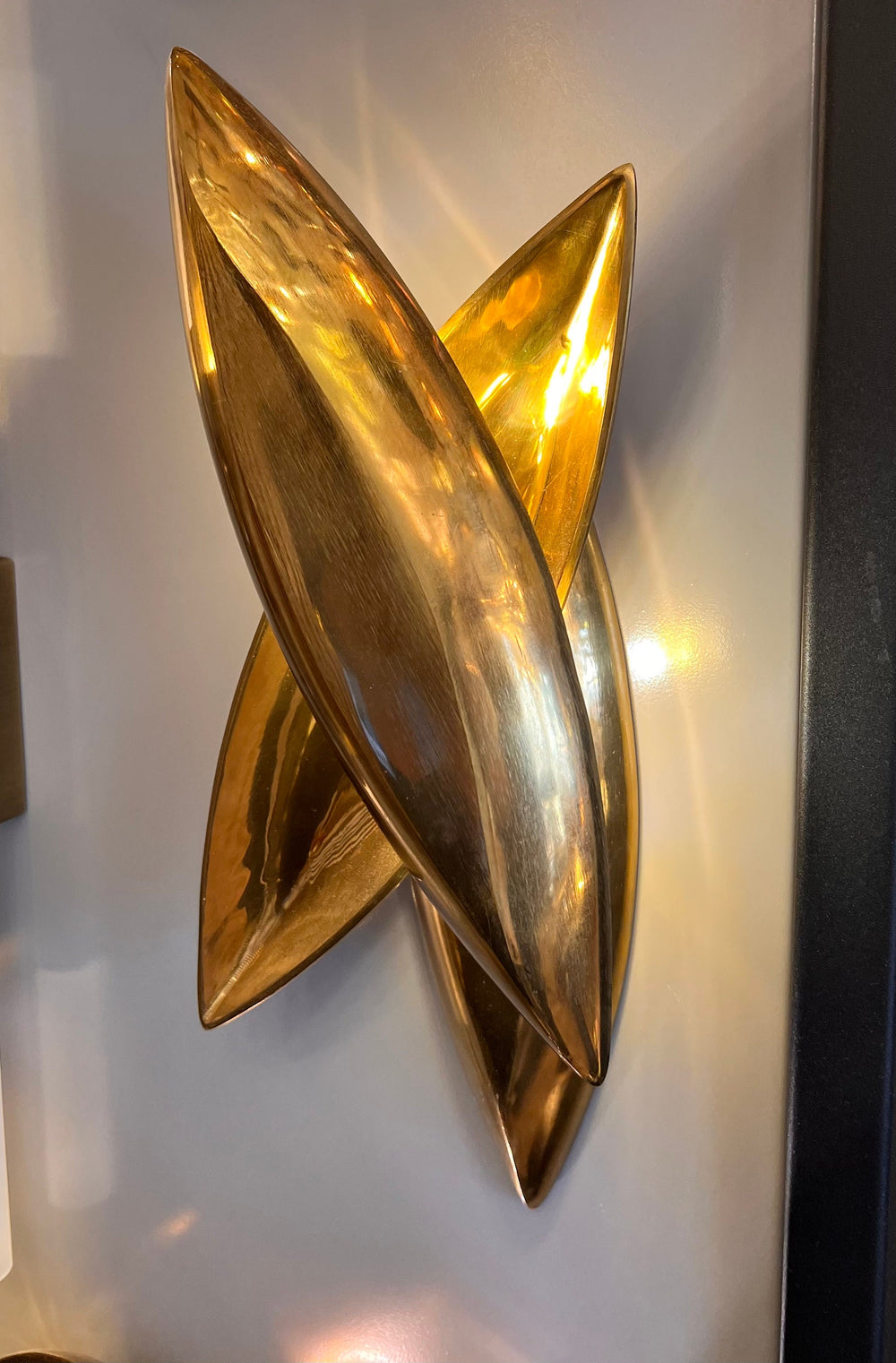 SEED Sculptural Solid Brass Casting Wall Sconce - Light Fixture, Design Lighting, Cast Wall Lighting, Bedside Light, Vanity Lighting