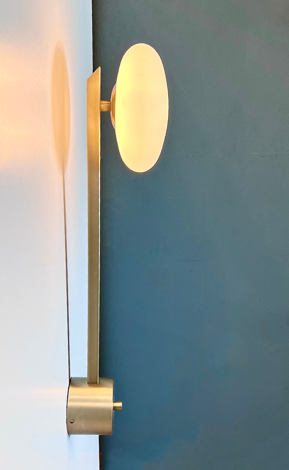 GEBET 1 Semi Flush Wall Sconce - Geometric Shape Wide Lighting Fixture