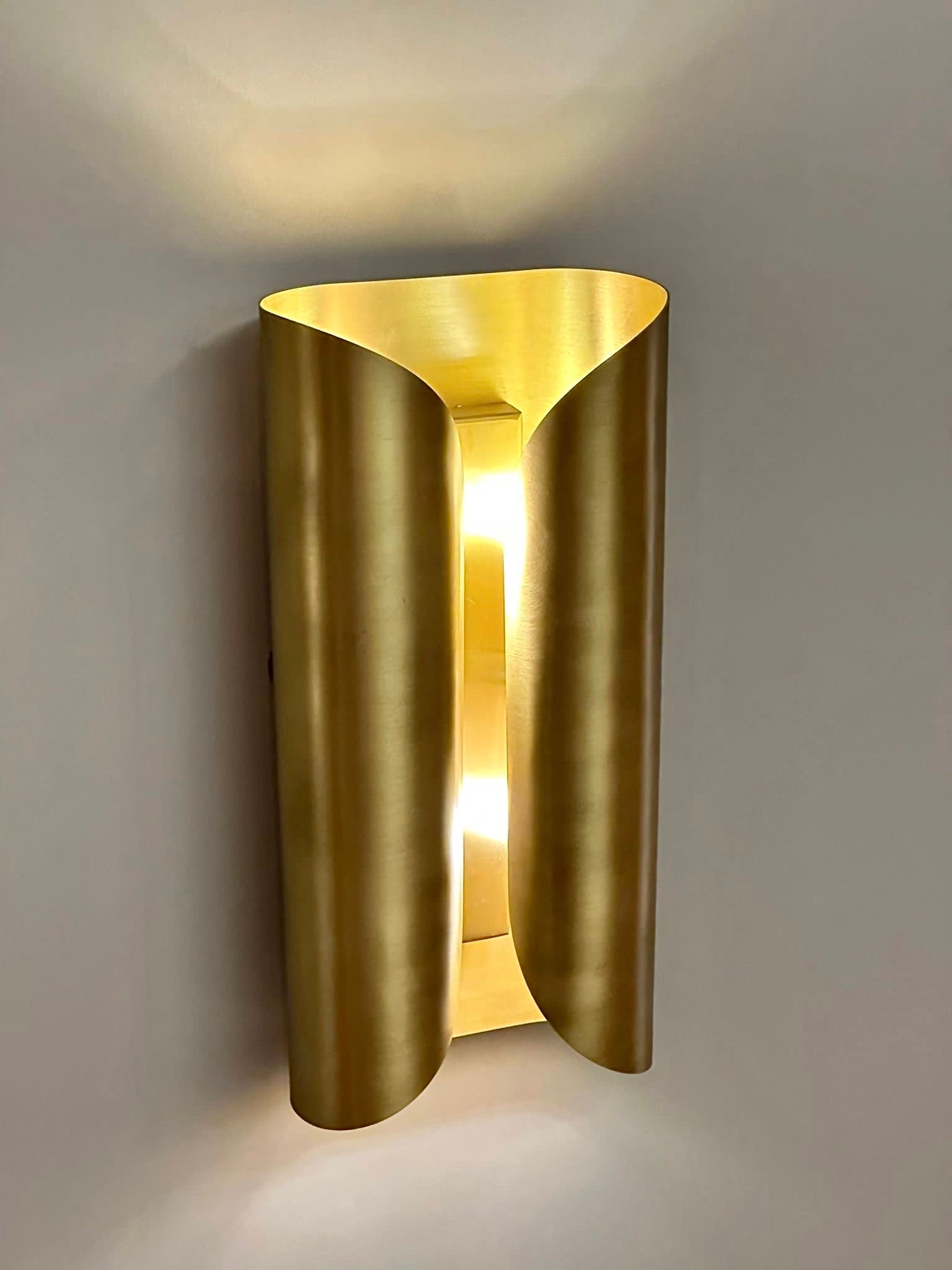 PARCA Wall Sconce - Light Fixture, Wall Lighting, Wall Lamp, Wall Light , Bedside Light, Art Deco Lighting, Brass Lighting