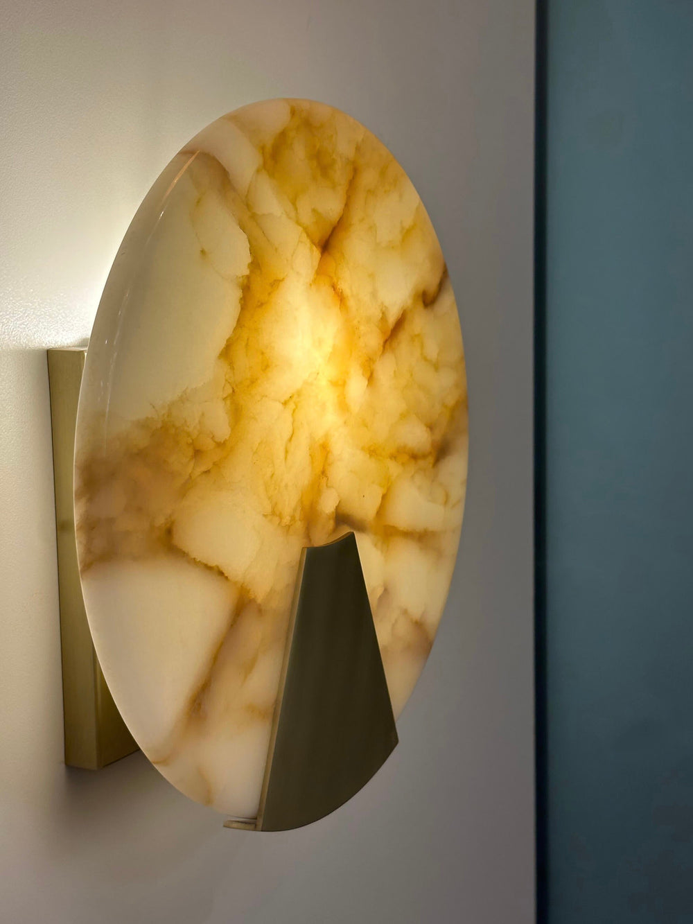 CHALDIS Marble Sconce - Wall Light, Living Room Lighting, Hallway Wall Lighting, Marble Wall Sconce, Mid Century Modern Lighting