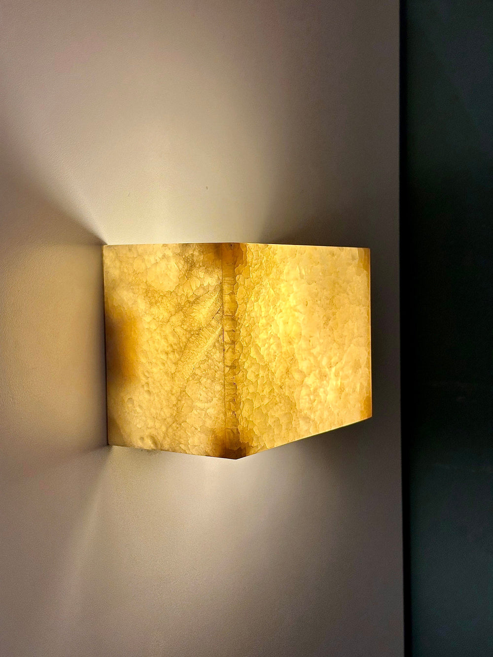 CUSANO Marble Sconce - Wall Light, Living Room Lighting, Hallway Wall Lighting, Marble Wall Sconce, Mid Century Modern Lighting