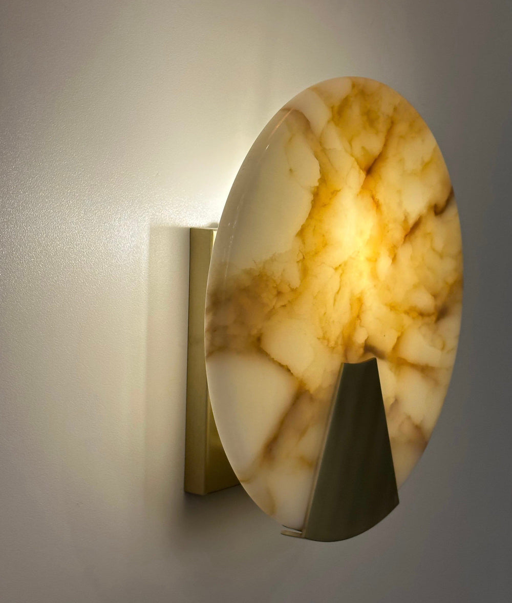 CHALDIS Marble Sconce - Wall Light, Living Room Lighting, Hallway Wall Lighting, Marble Wall Sconce, Mid Century Modern Lighting