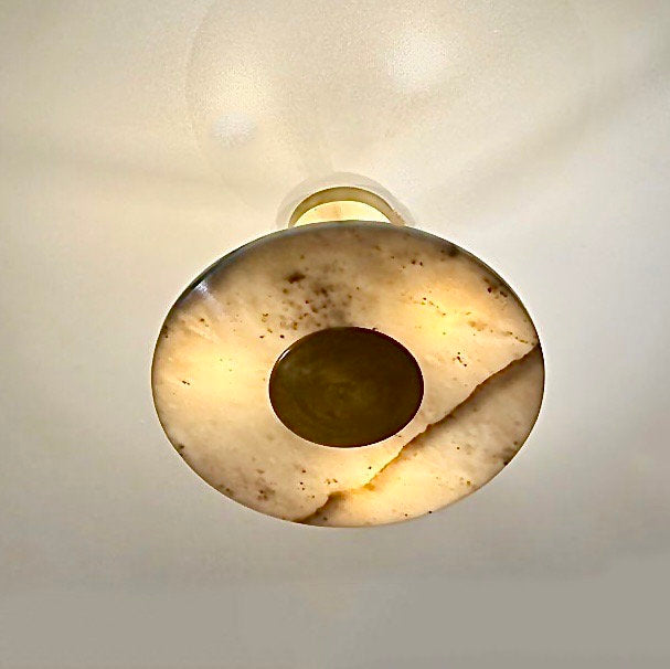 RAMBLA CEILING Marble Fixture - Ceiling Light, Living Room Lighting, Hallway Wall Lighting, Semi Flush Ceiling Fixture