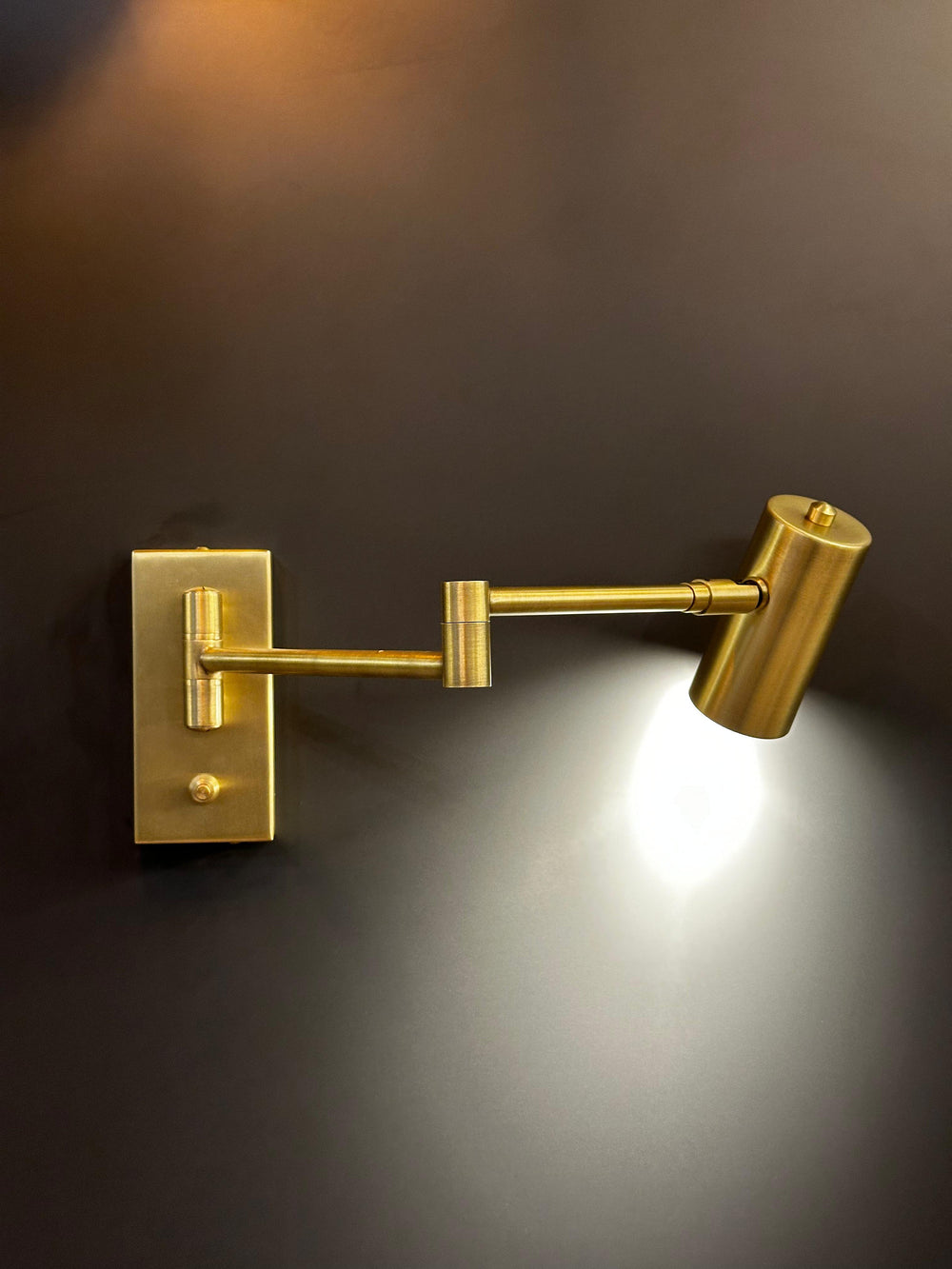 BITOLA Articulating Wall Sconce - Light Fixture, Wall Lighting, Wall Lamp, Wall Light , Bedside Light, Industrial Lighting, Brass Lighting