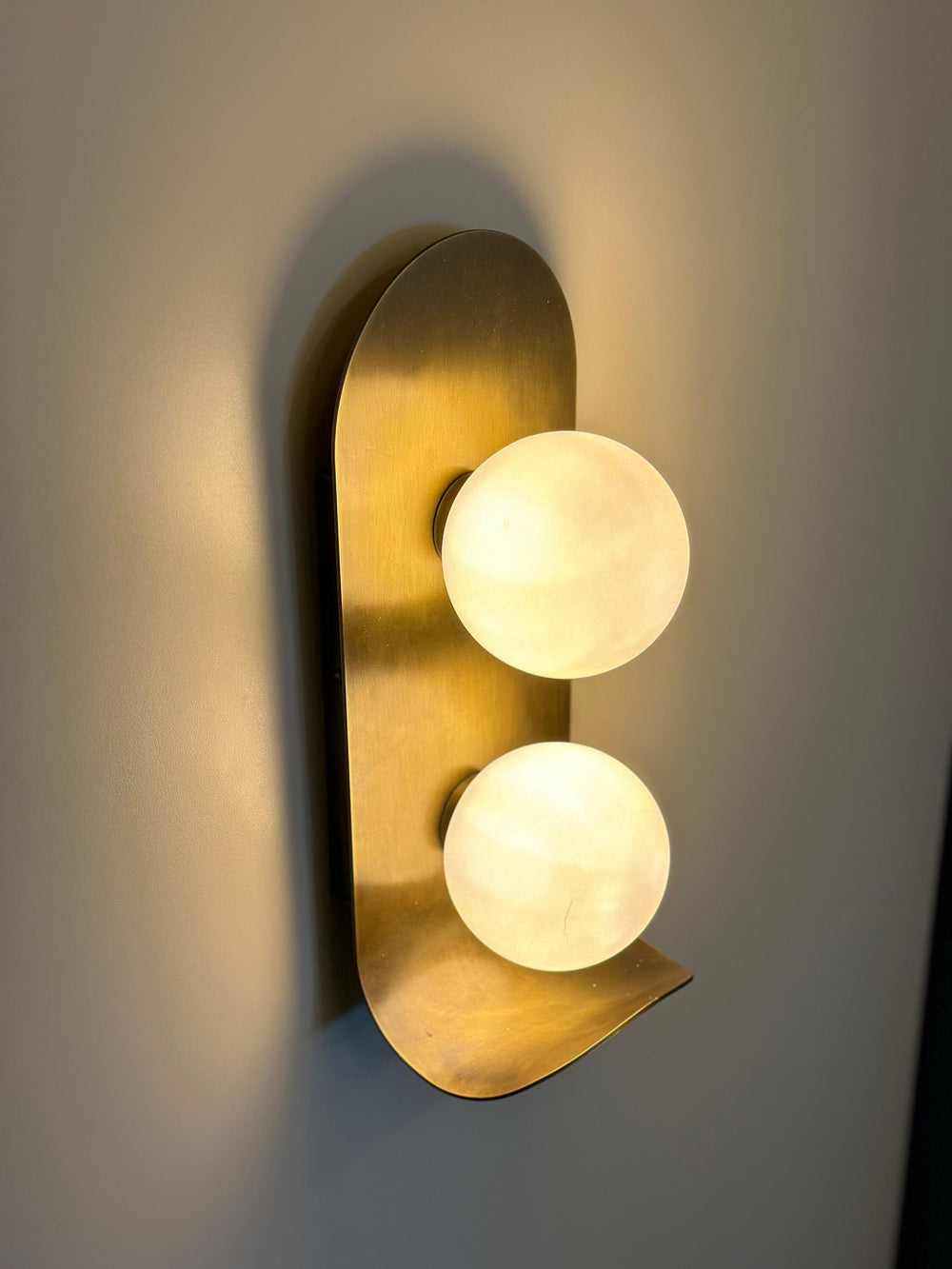 PRADO DOUBLE Wall Sconce - Light Fixture, Wall Lighting, Wall Lamp, Wall Light , Bedside Light, Art Deco Lighting, Brass Lighting