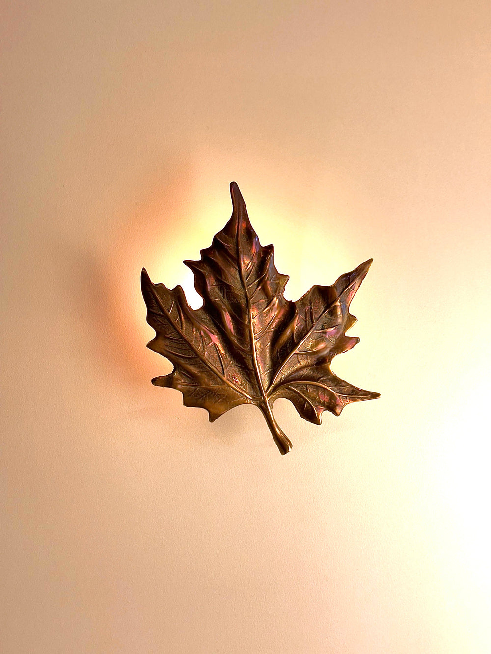 ARCE Brass Casting Wall Sconce - Light Fixture, Wall Lighting, Wall Light, Leaf Sconce , Bedside Light, Art Deco Lighting, Design Lighting