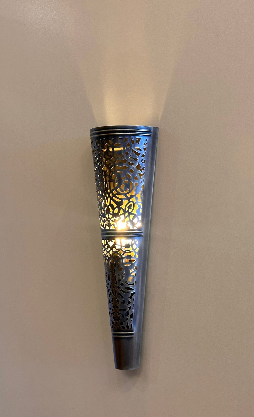 MARRAKESH MINI Semi Flush Wall Sconce - Wall Light, Living Room Lighting, Hallway Wall Lighting, Marrocan Wall Sconce