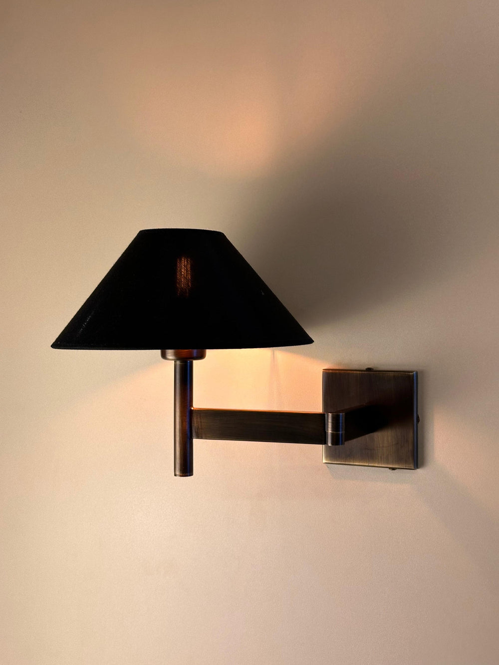 MARSALA Articulating Lampshade Wall Sconce - Light Fixture, Articulating Sconce, Wall Light , Bedside Light, Moving Sconce