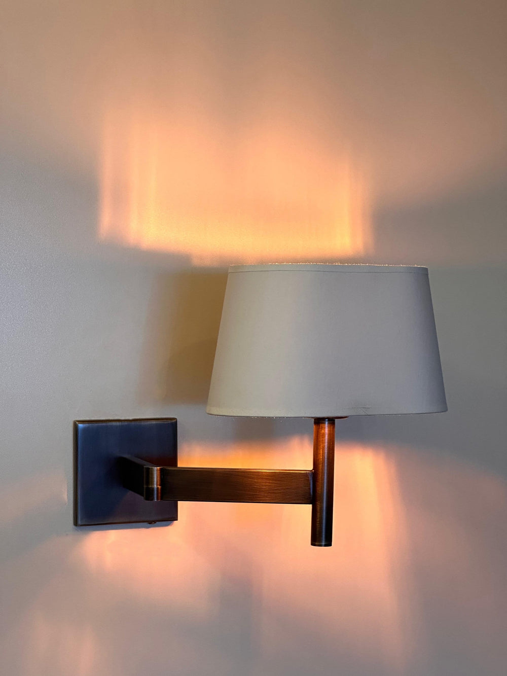 MARSALA Articulating Lampshade Wall Sconce - Light Fixture, Articulating Sconce, Wall Light , Bedside Light, Moving Sconce