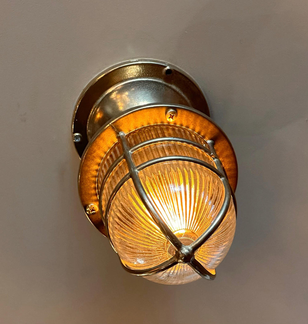 DELSOL GRANDE Ceiling Nautical Fixture - Nautical Wall Light, Outdoor Light, Patio Light, IP54 Lighting, Maritime Lamp