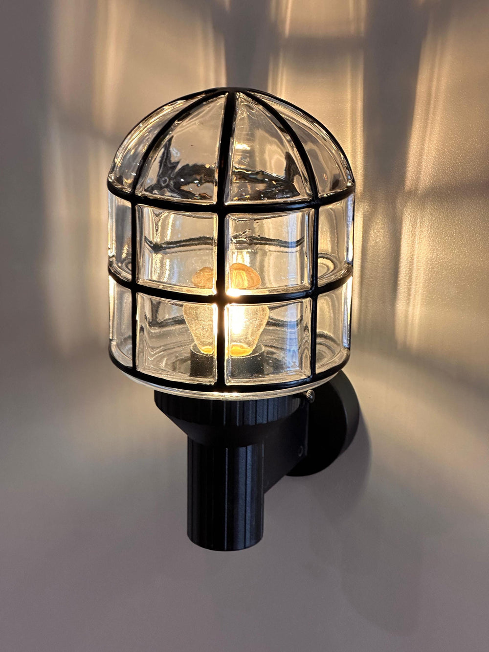 LACROM MARITIME GLASS Wall Sconce - Nautical Wall Light, Outdoor Light, Patio Light, IP64 Lighting, Brass Casting Light, Maritime Sconce