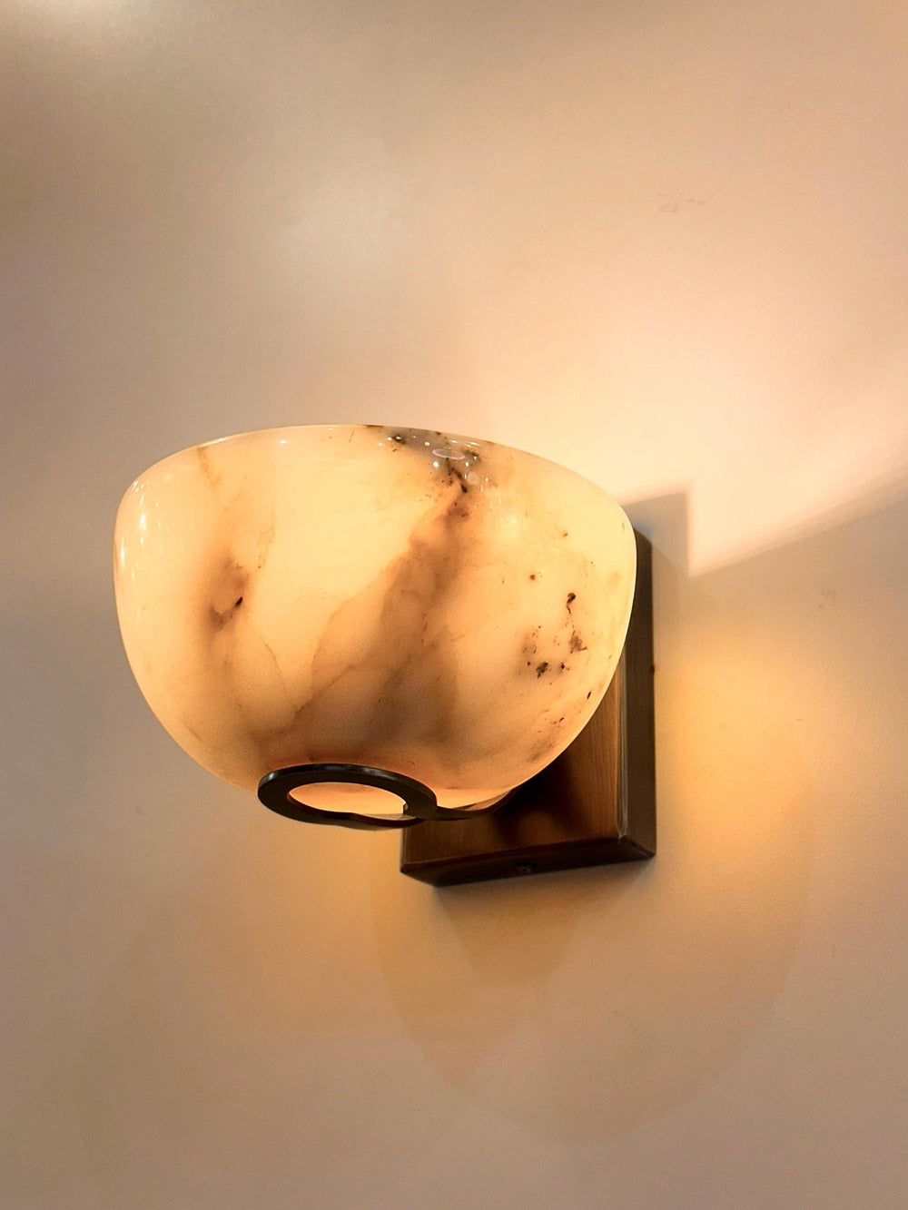 ANDAINE Marble Art Deco Sconce - Light Fixture, Design Lighting, Marble Wall Lighting, Bedside Light, Art Deco Lighting, Vanity Lighting