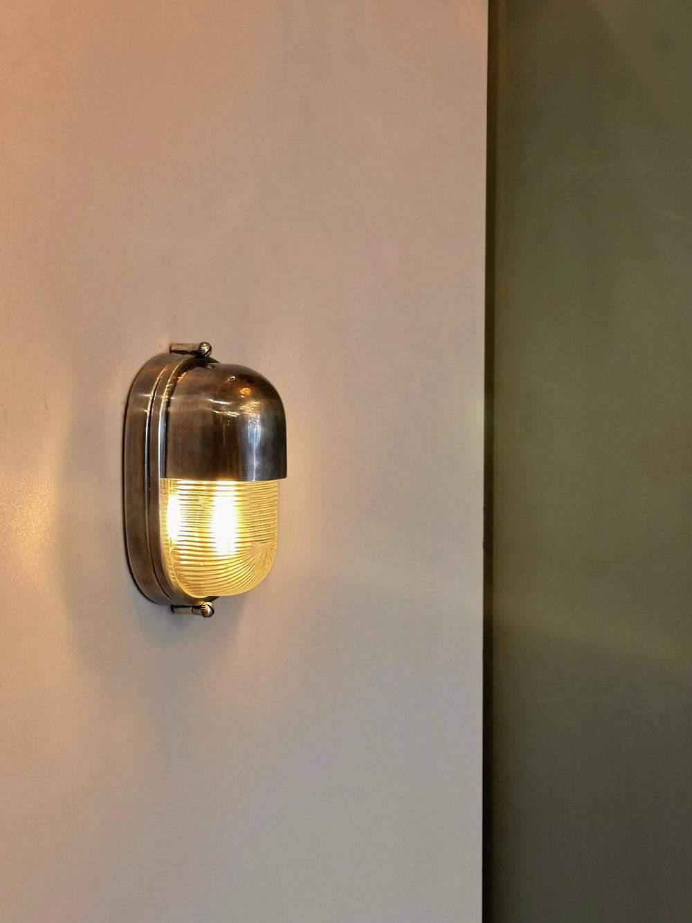 MENIL Outdoor Bathroom Wall Fixture - Spot Wall Light, Outdoor Light, Patio Light, Brass Casting Light, Moveable Light