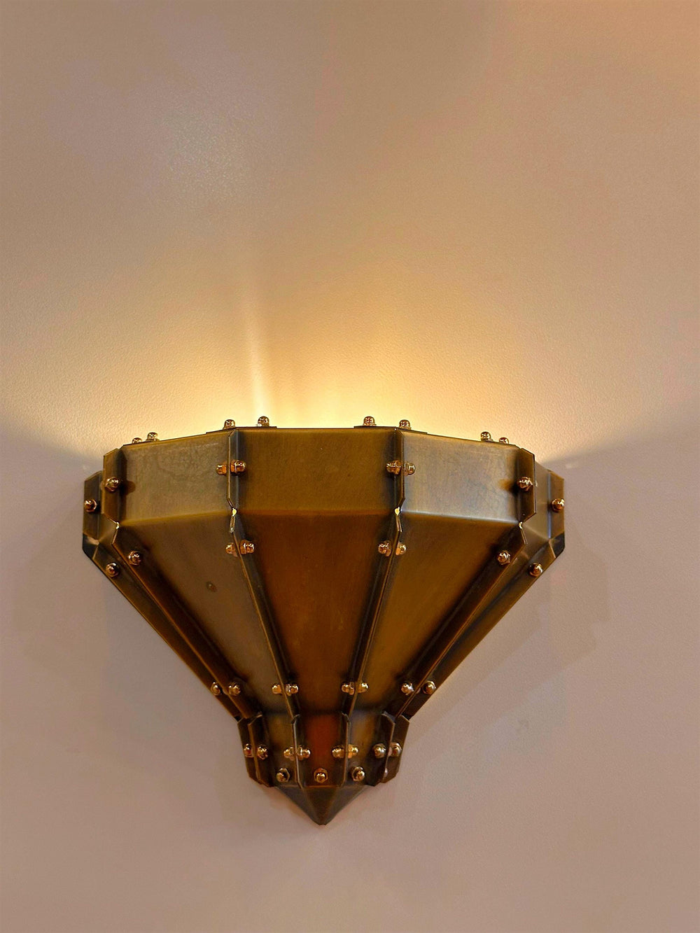 CILIPI Steampunk Wall Sconce - Unique Lighting, Design Lighting, Vanity Lighting, Brass Casting Wall Light, Semi flush mount sconce