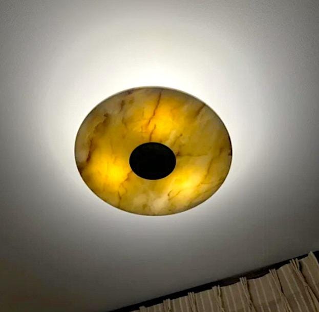 RAMBLA CEILING GRANDE Marble Fixture - Ceiling Light, Living Room Lighting, Hallway Wall Lighting, Semi Flush Ceiling Fixture