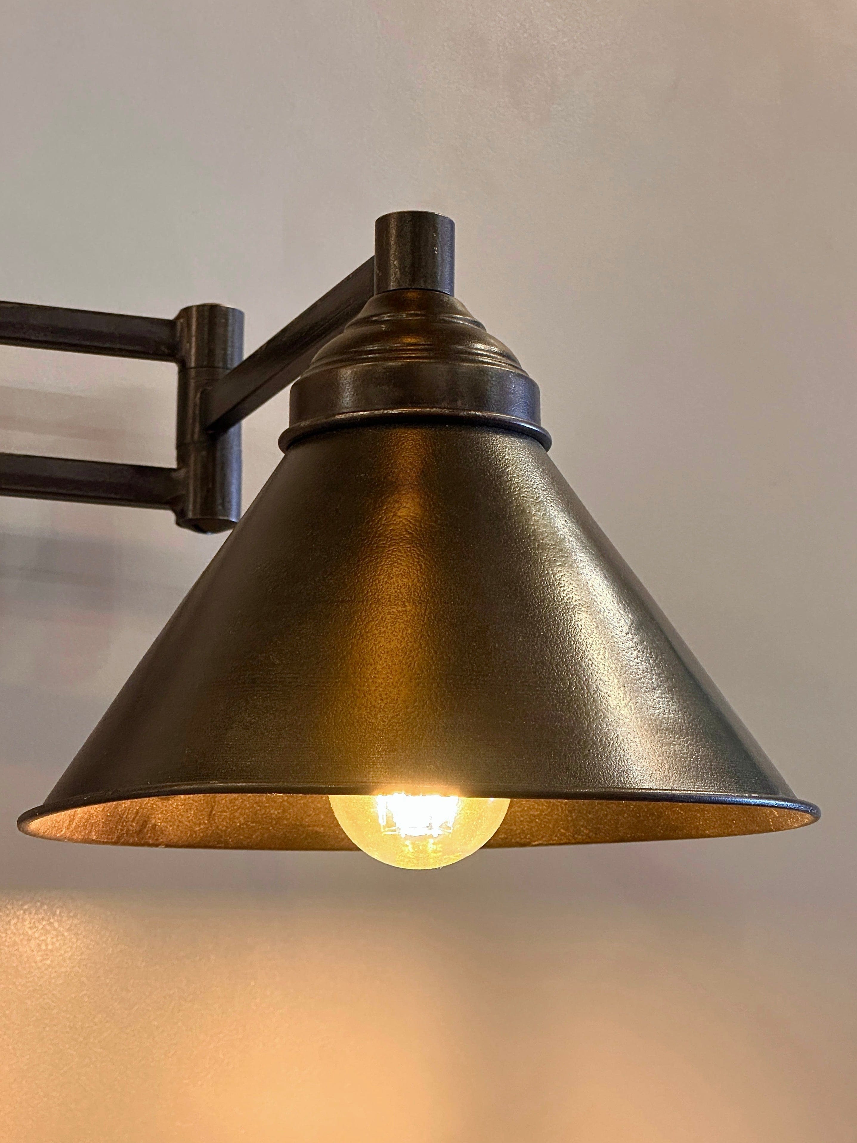 My Store Antique Brass BIRSTET Articulating Wall Sconce