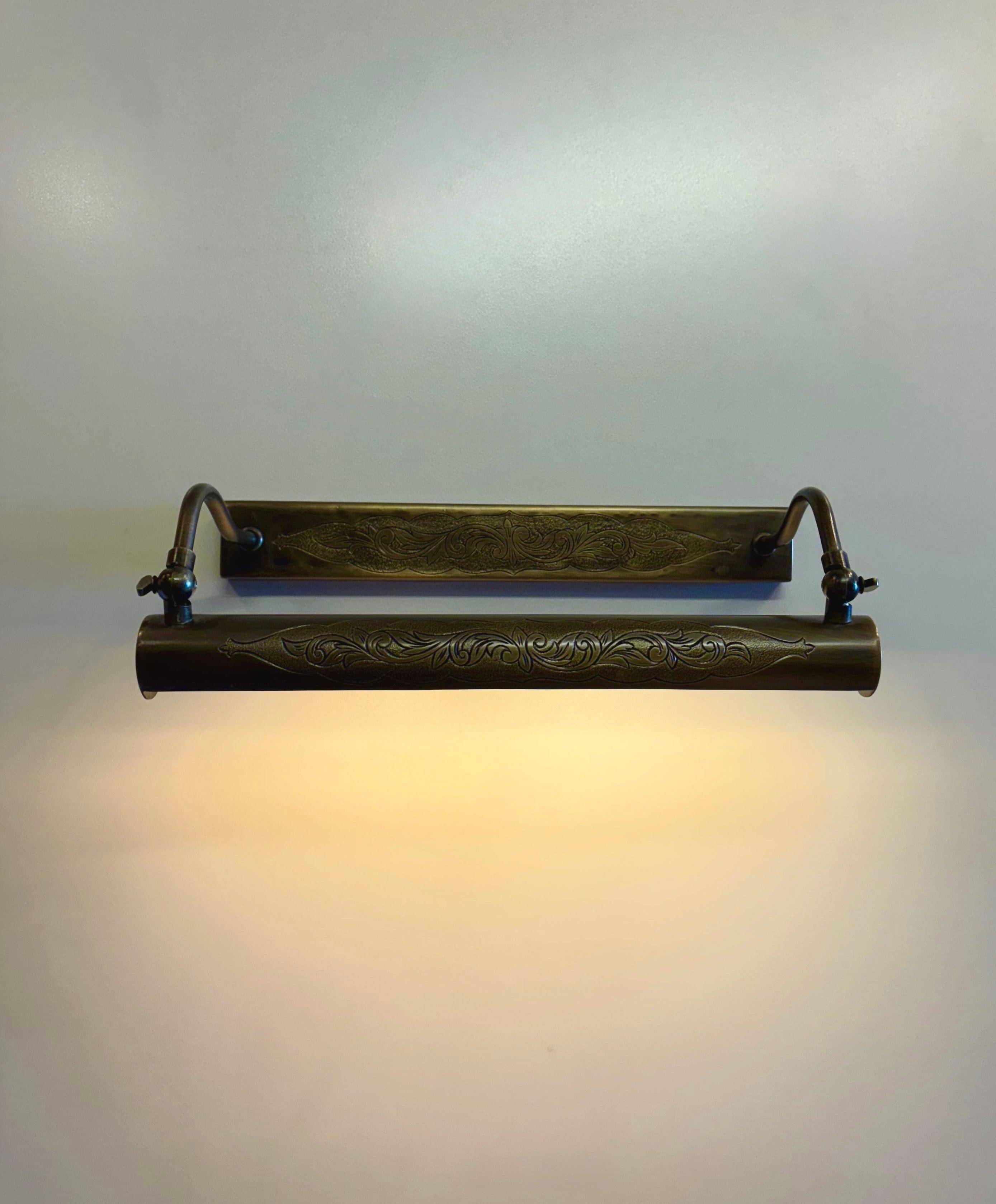 My Store Antique Brass JENA Brass Casting Picture Wall Sconce