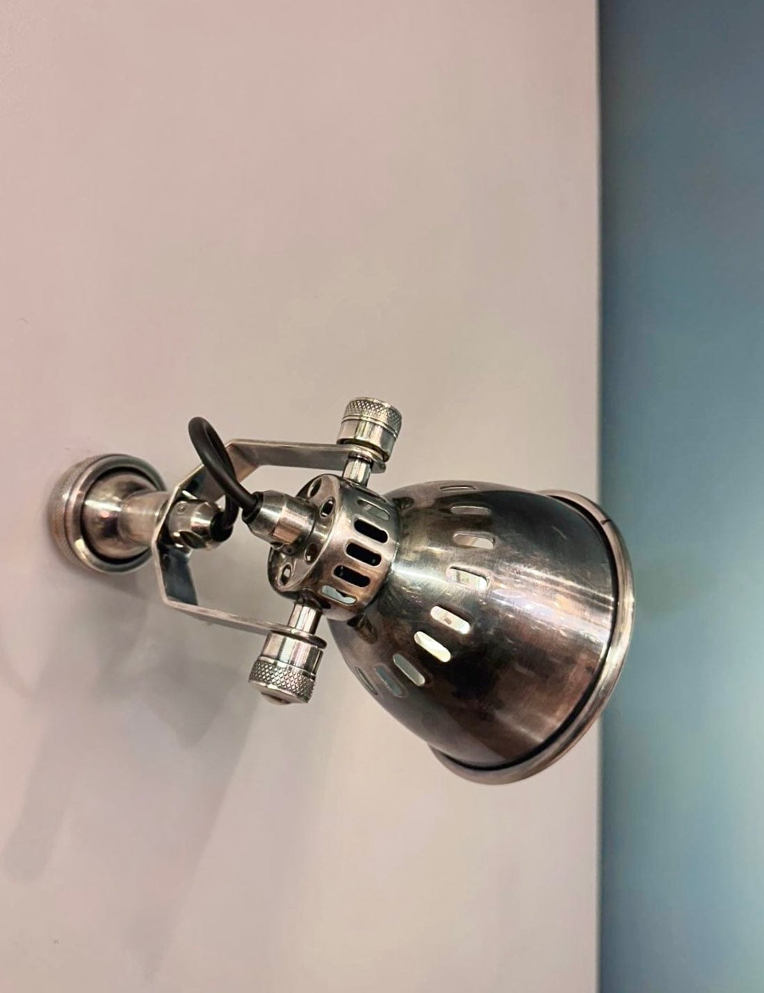 My Store Antique Silver ANDRETTA Brass Wall Sconce