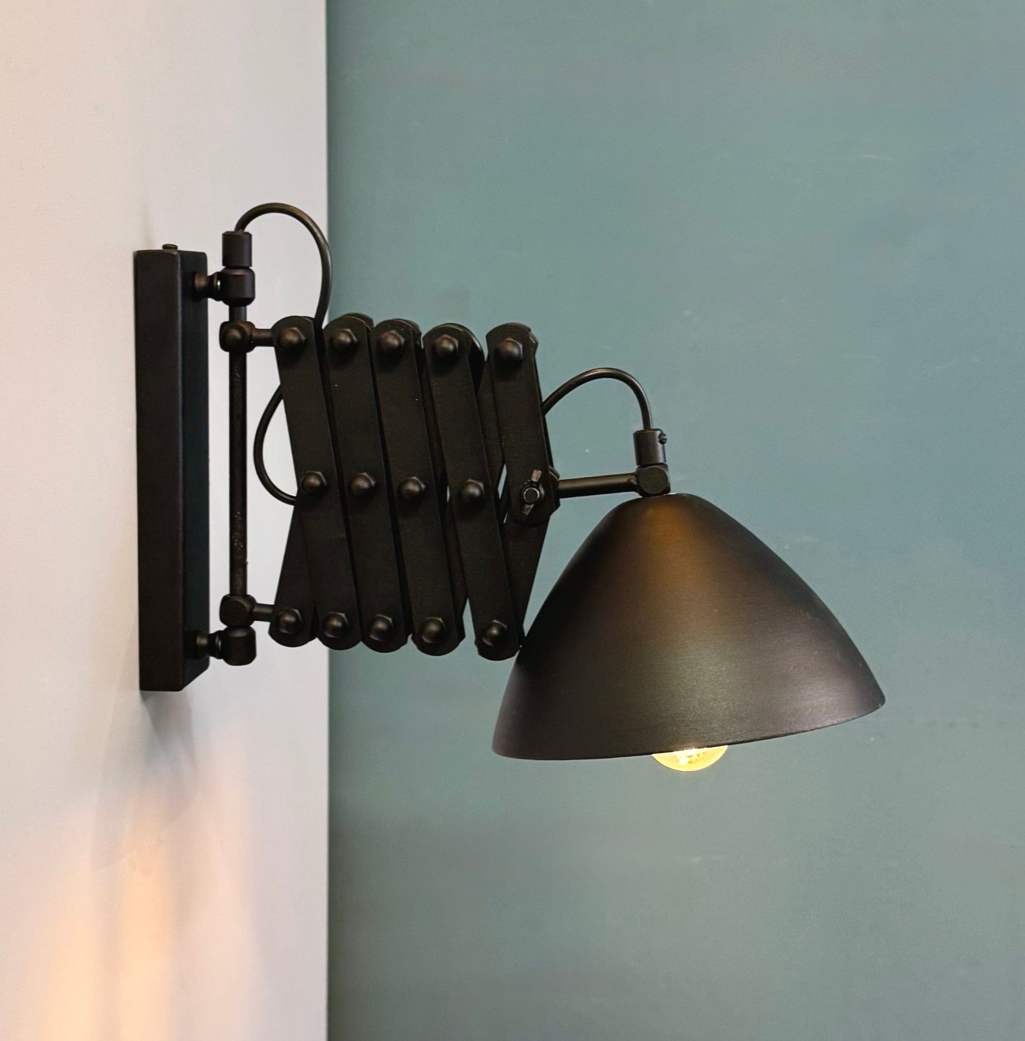 My Store Black ARICA Articulating Wall Sconce